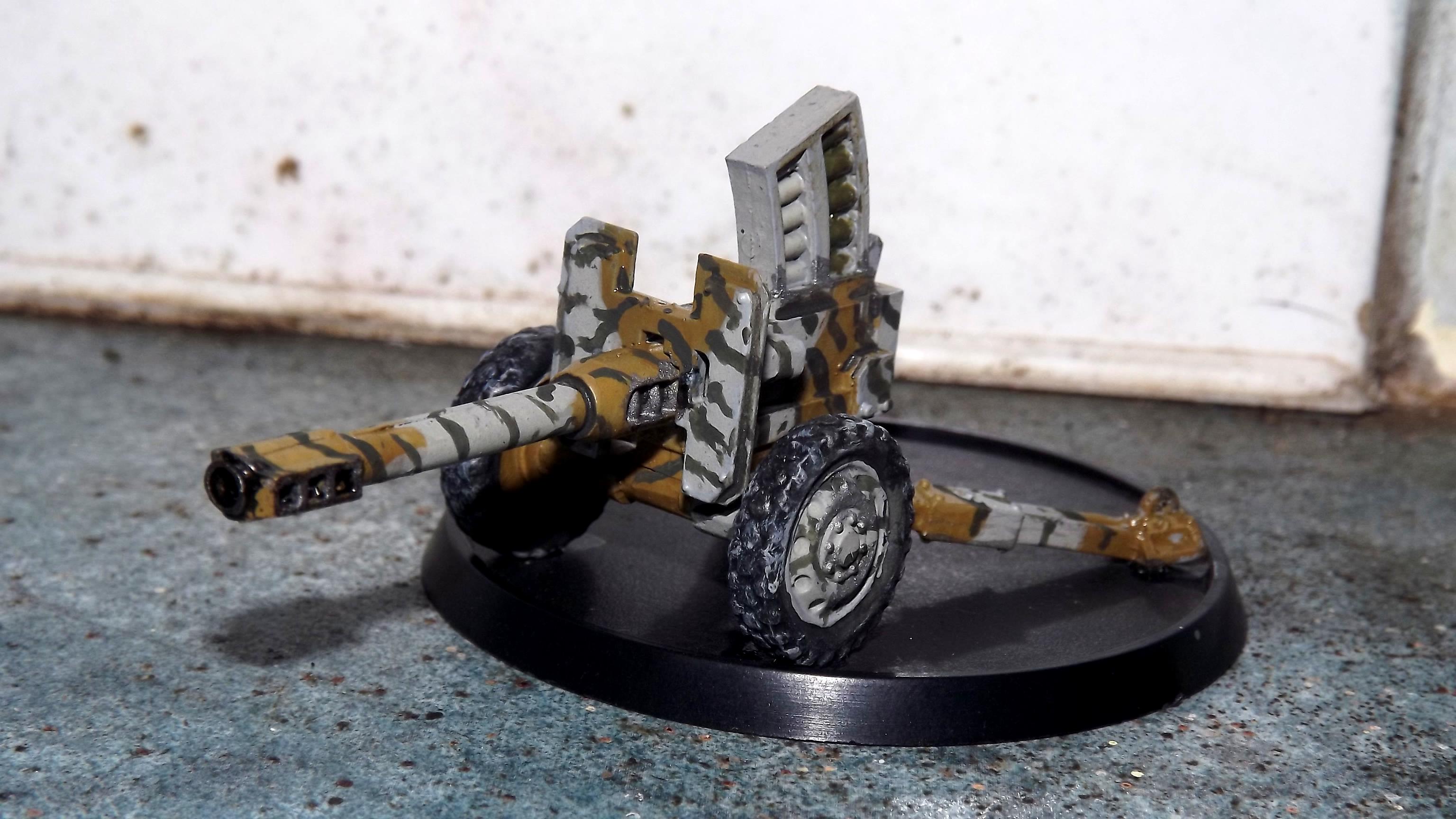 Anvil Industry, Autocannon, Carriage, Gun, Heavy Weapon, Supression, Towed, Victoria Miniatures