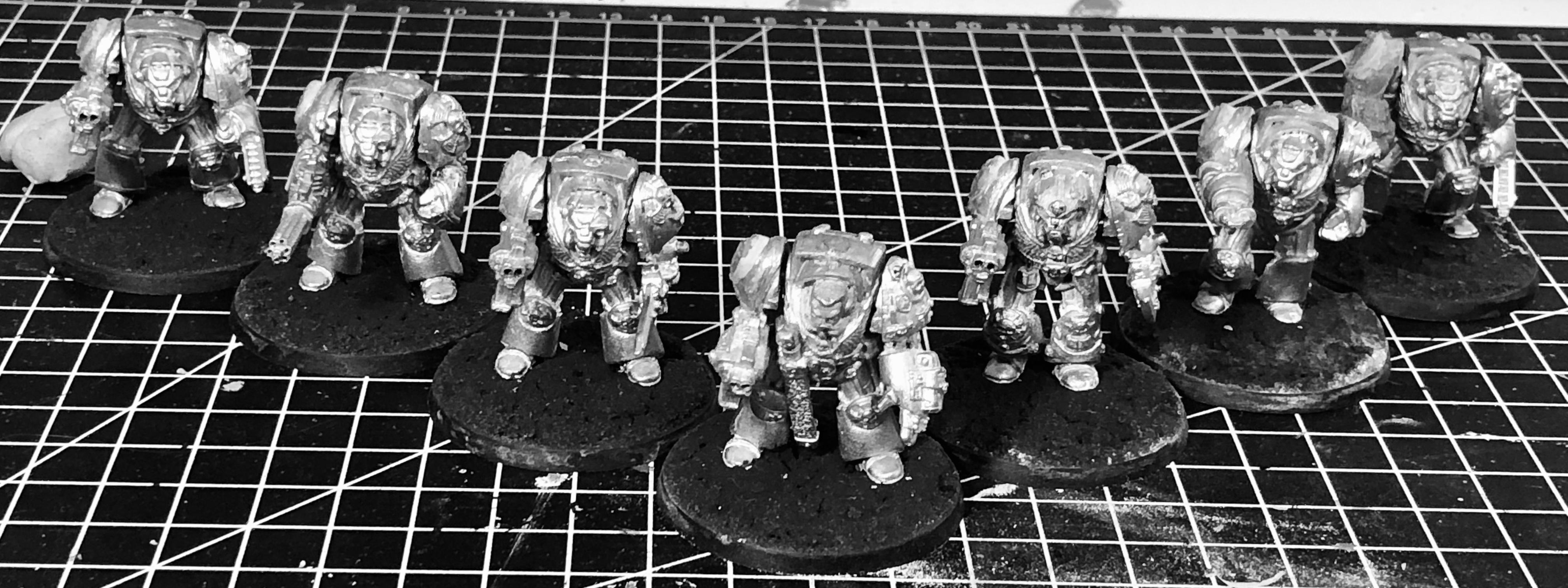 Captain, Librarian, Rogue Trader, Rtb9, Terminator Armor, Warhammer 40,000, Work In Progress