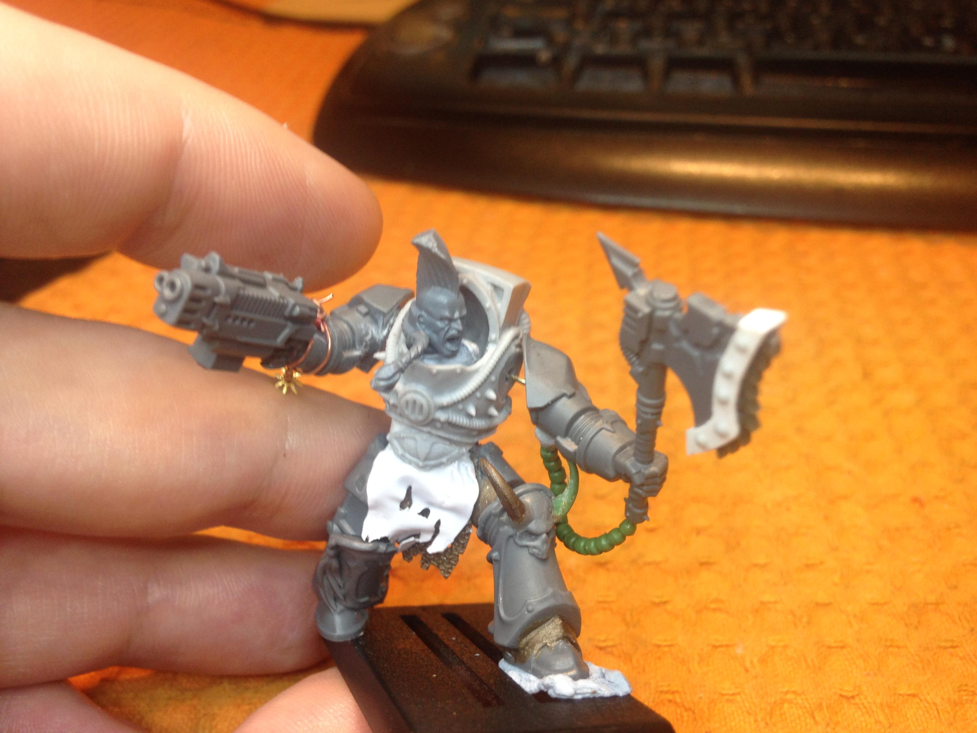Black Legion, Bringers Of Despair, Cataphractii, Chaos Space Marines, Chaos Undivided, Conversion