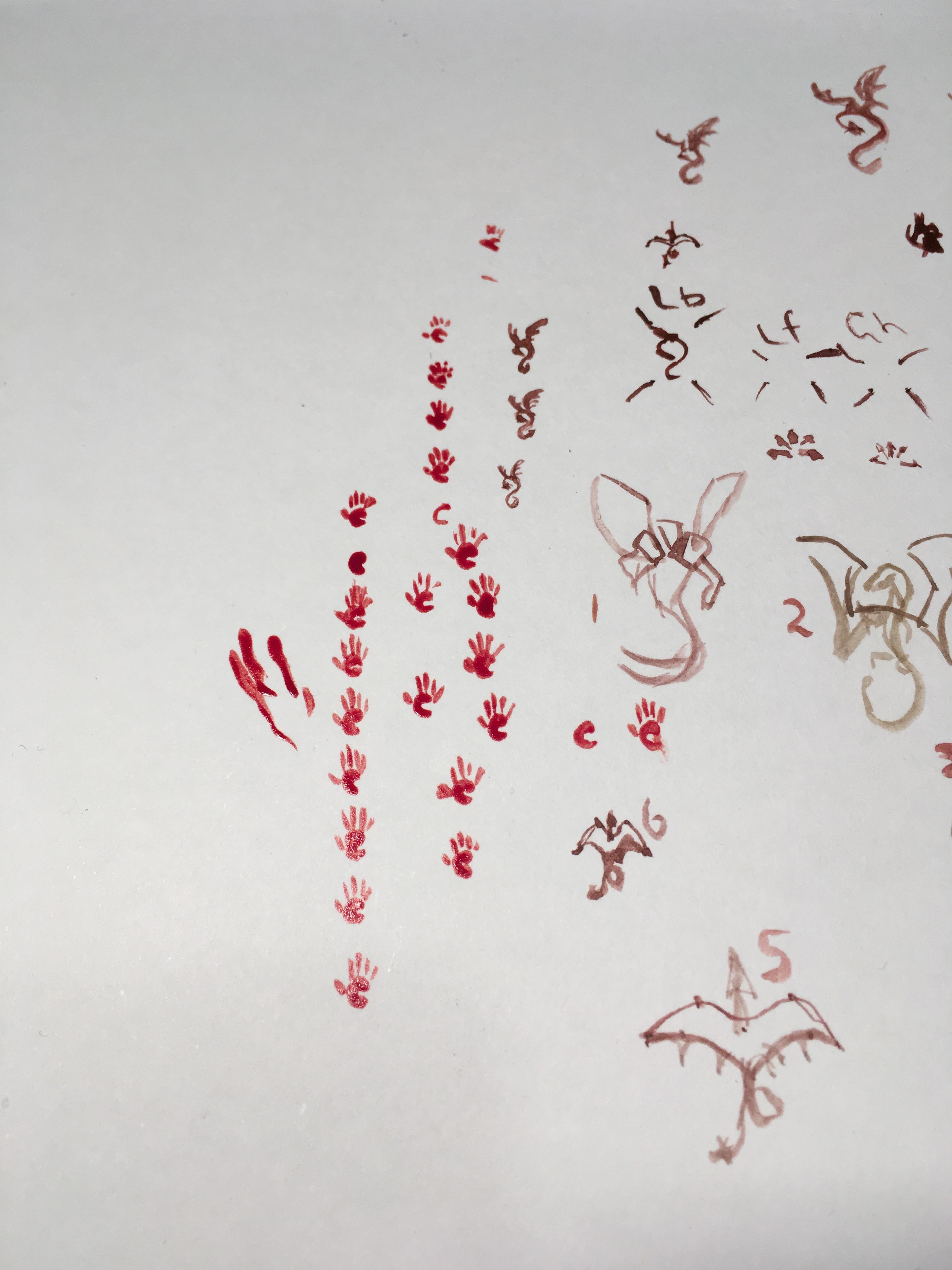 Bloody Hand, Experiment