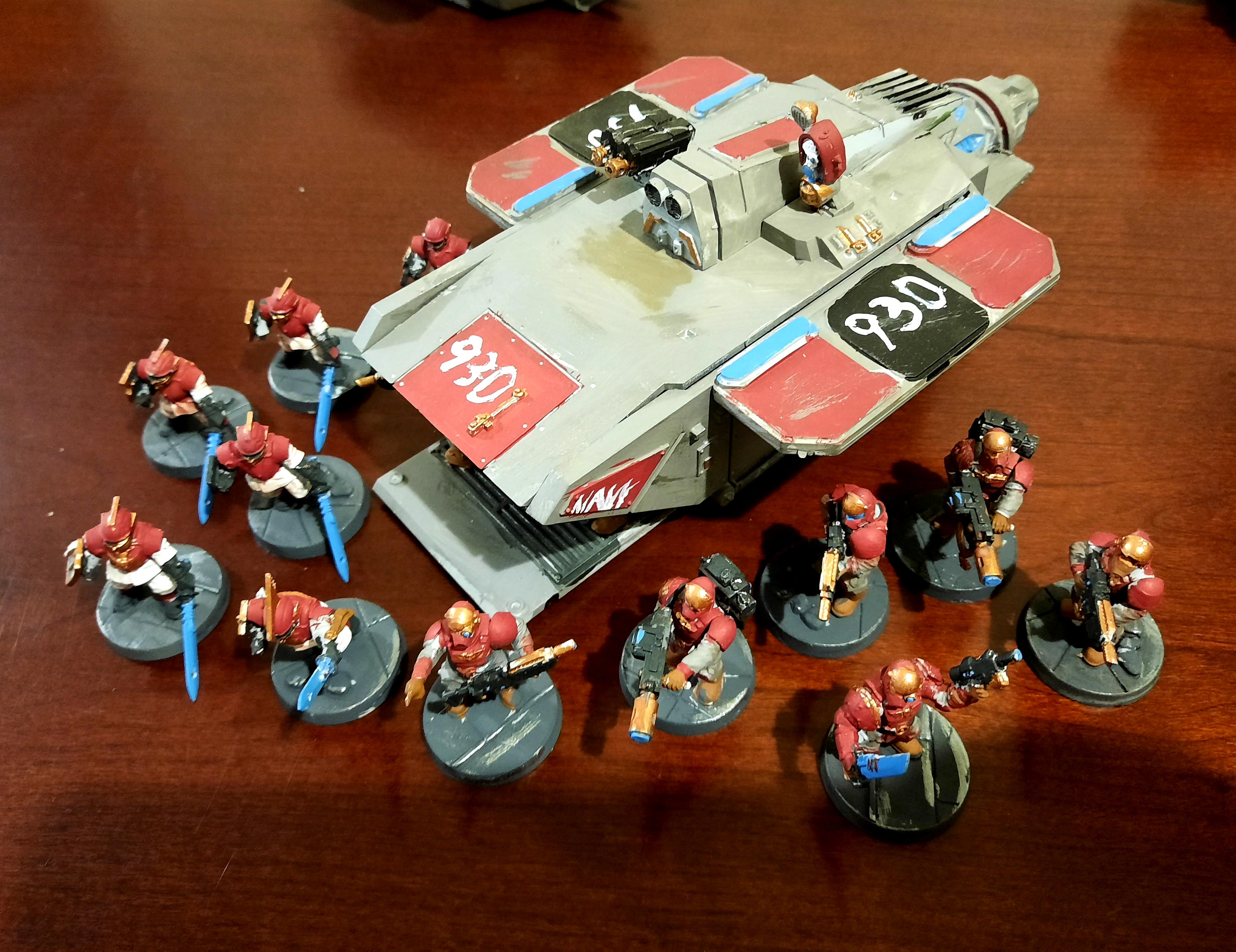 Boarding Party, Conversion, Crusader, Flyer, Imperial Navy, Scion, Shuttle