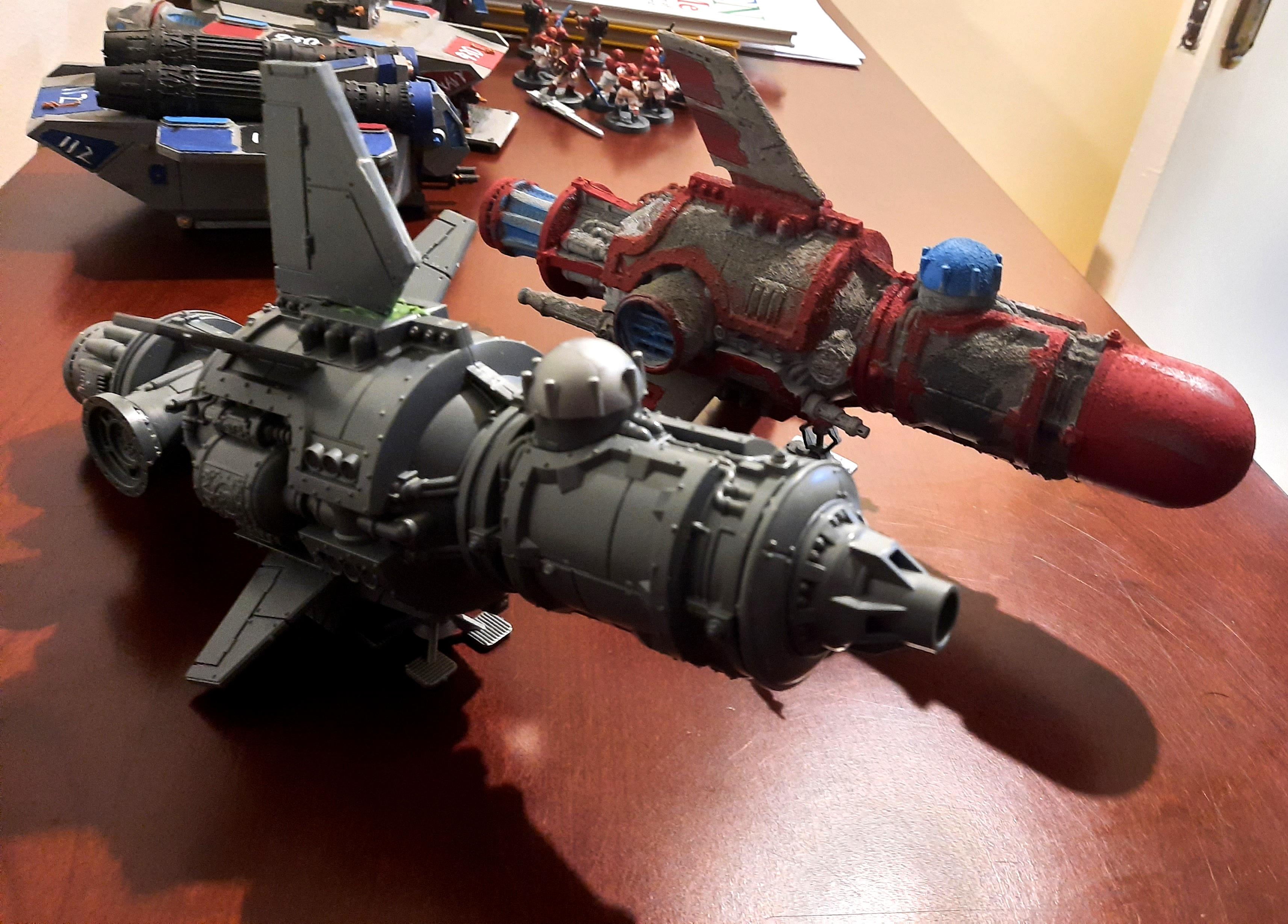Conversion, Fighter, Flyer, Imperal Navy, Lightning, Shuttle, Work In Progress