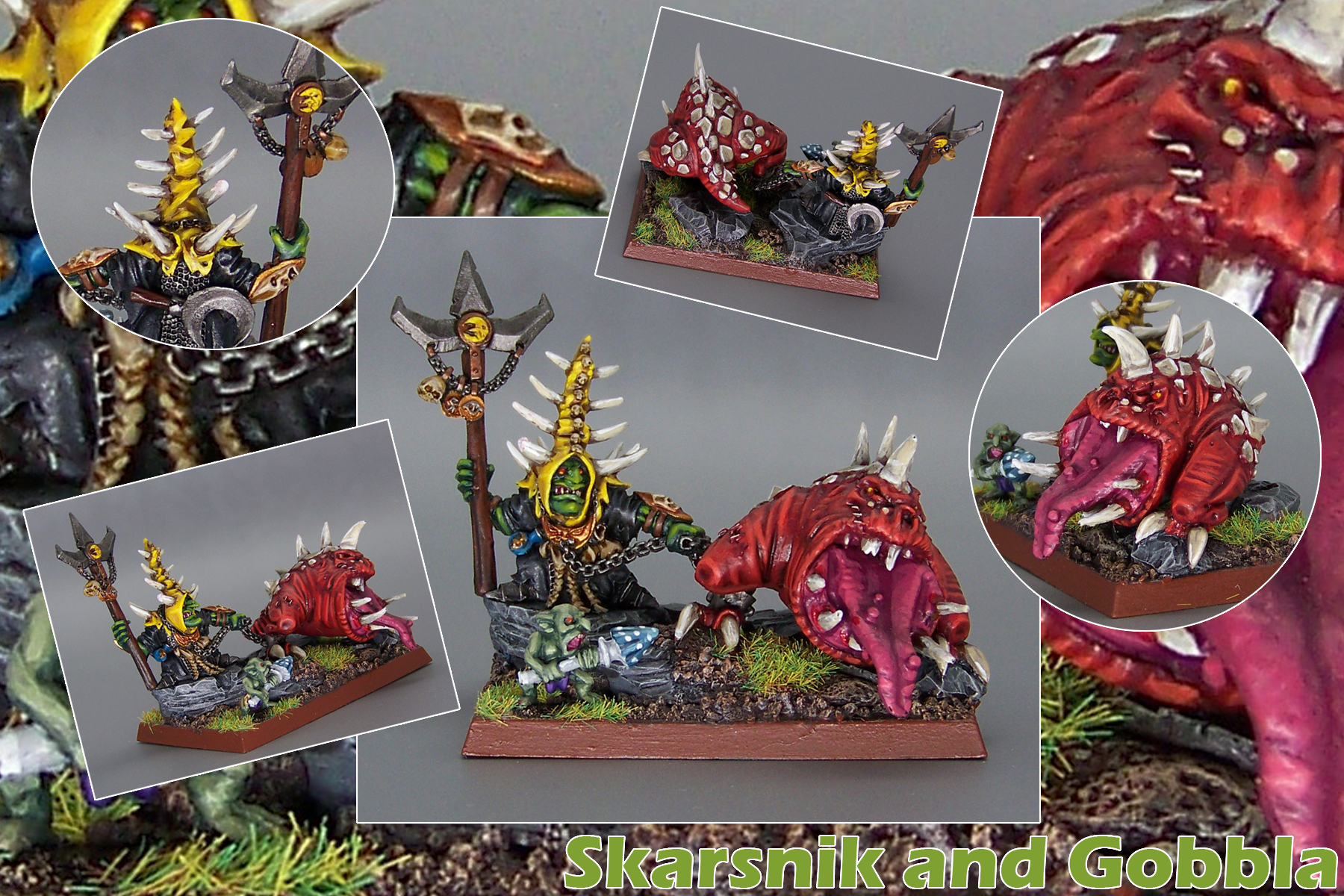 Gobbla, Orcs And Goblins, Skarsnik, Warhammer Fantasy