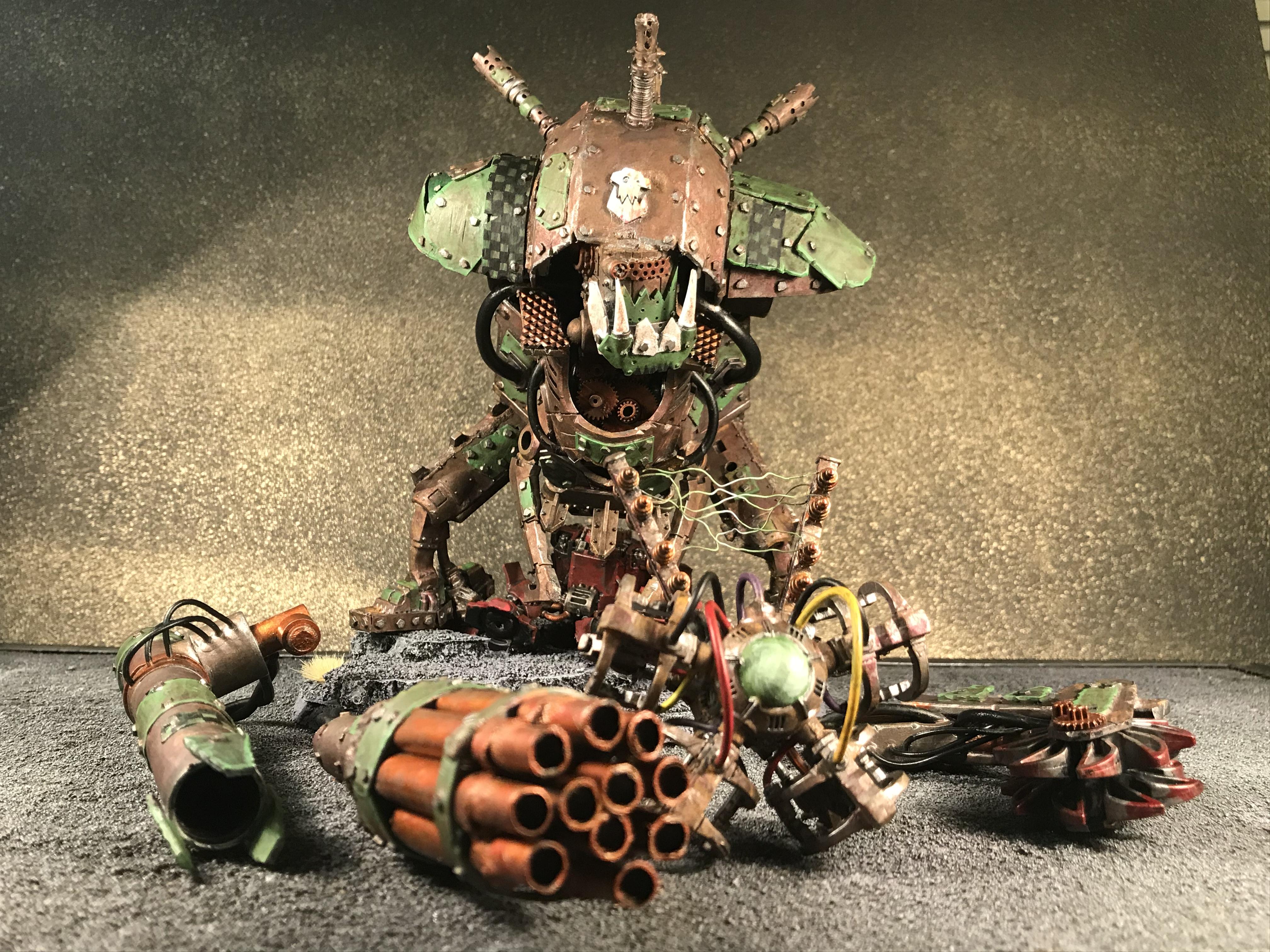 With all the weapon options I’ll be able to run him as a Morka/Gorkanaught