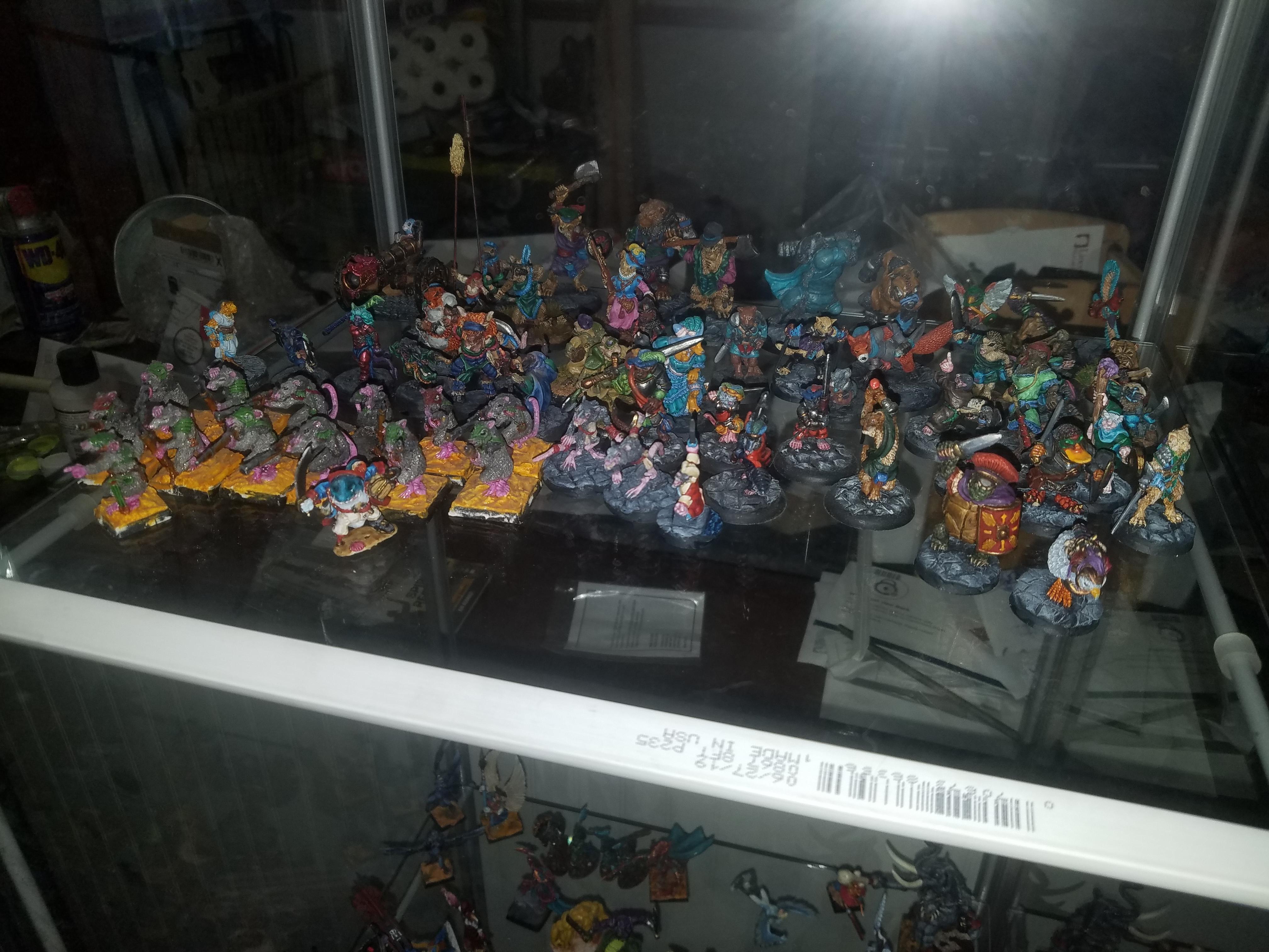 Animal Adventurers, Collection Photos, Display Case, Mess