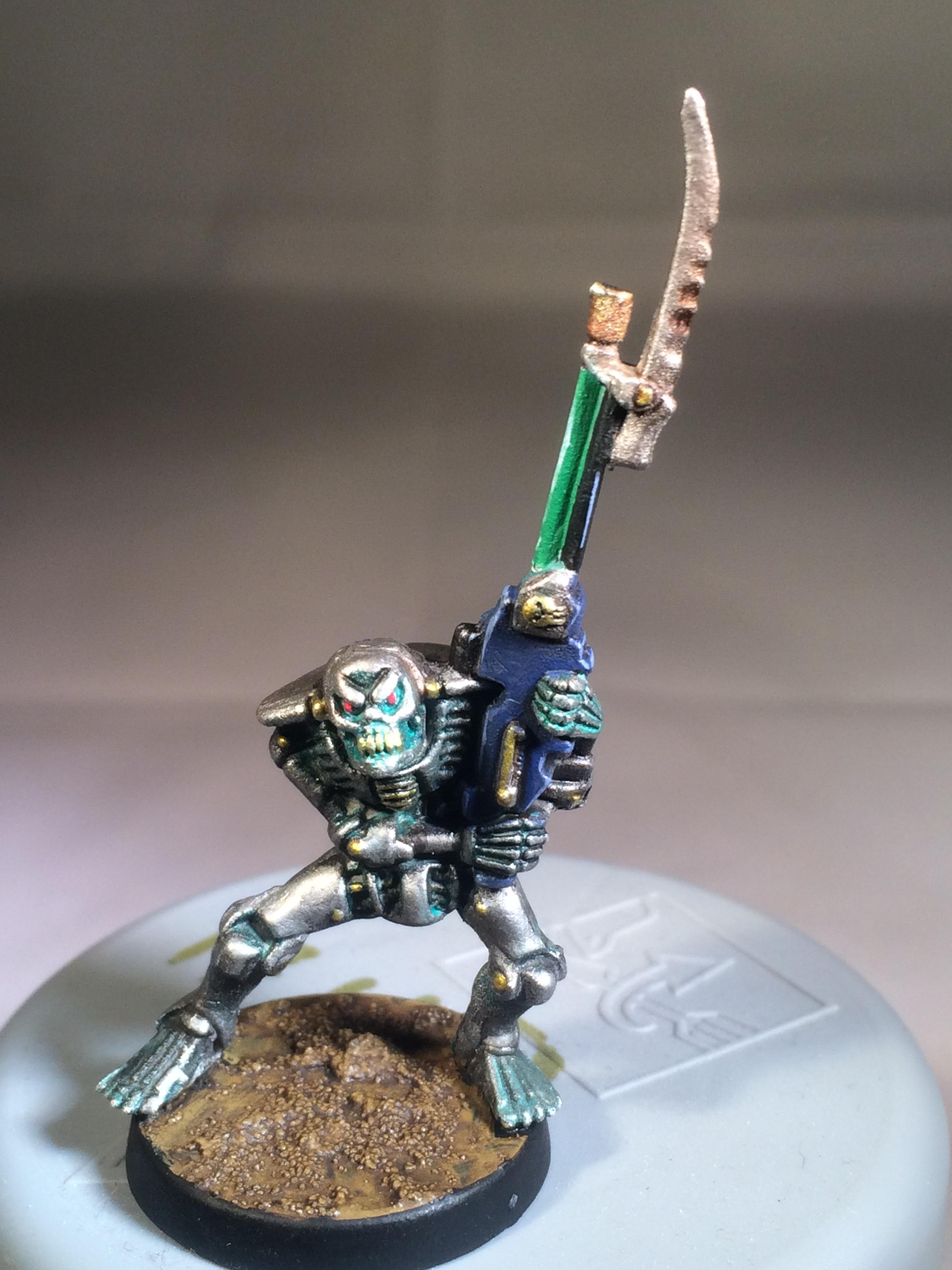 Chaos Android, Conversion, Cool, Gaukler, Lord, Metallic, Necrons, Old, Oldhammer, Quest, Rogue, Scratch Build, Skeletons, Star, Style, Trader, Undead, Warriors