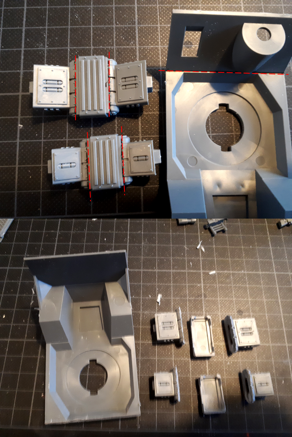 Cutting parts