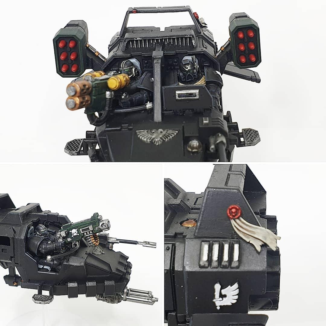 Angel, Dark, Land, Ravenwing, Space, Space Marines, Speeder