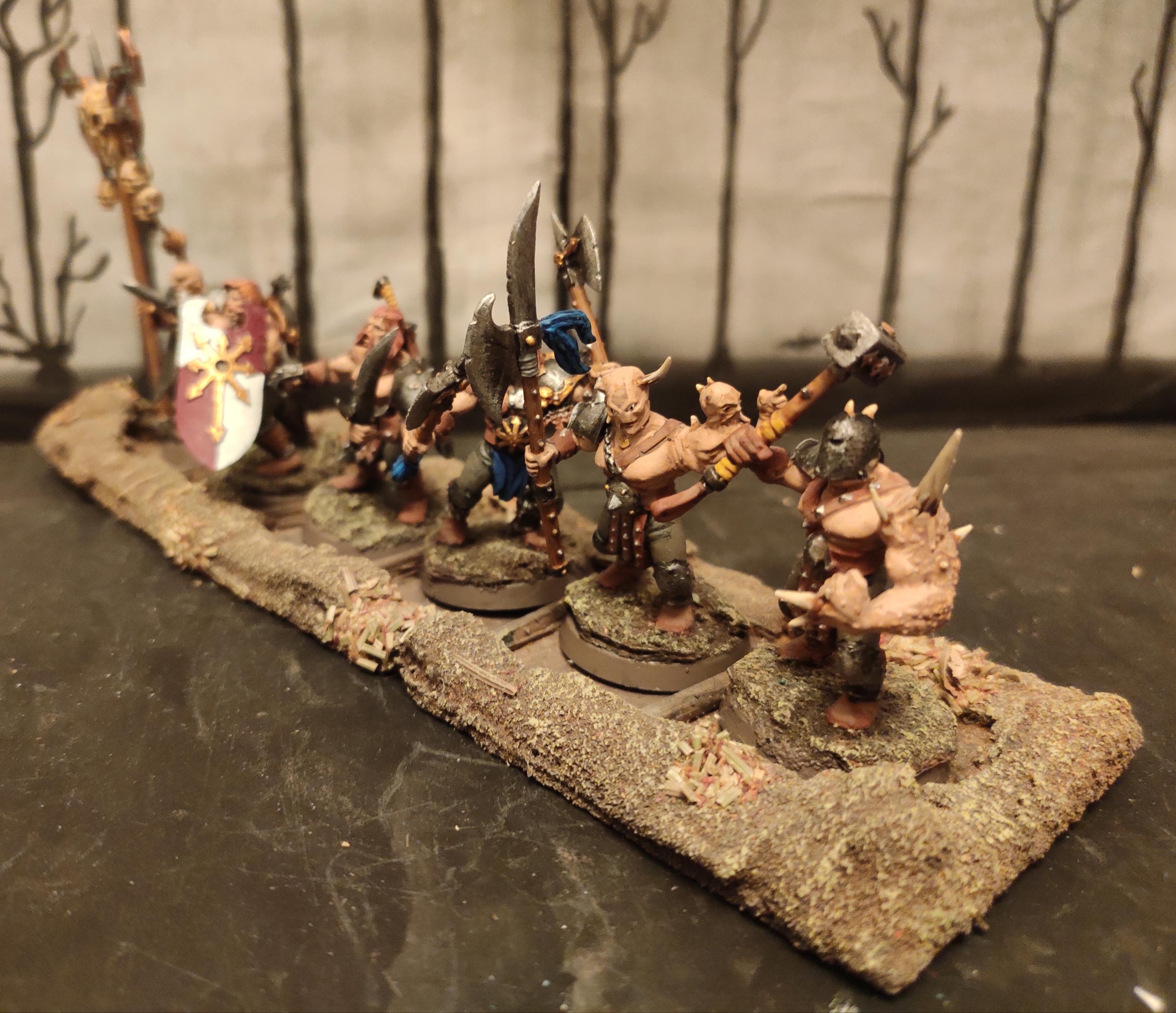 Age Of Sigmar, Axe, Banner, Barbarian, Conversion, Halbred, Hammer, Infantry, Marauders, Mutant, Norsca, Regiment, Slaves To Darkness, Warband, Warhammer Fantasy, Warriors