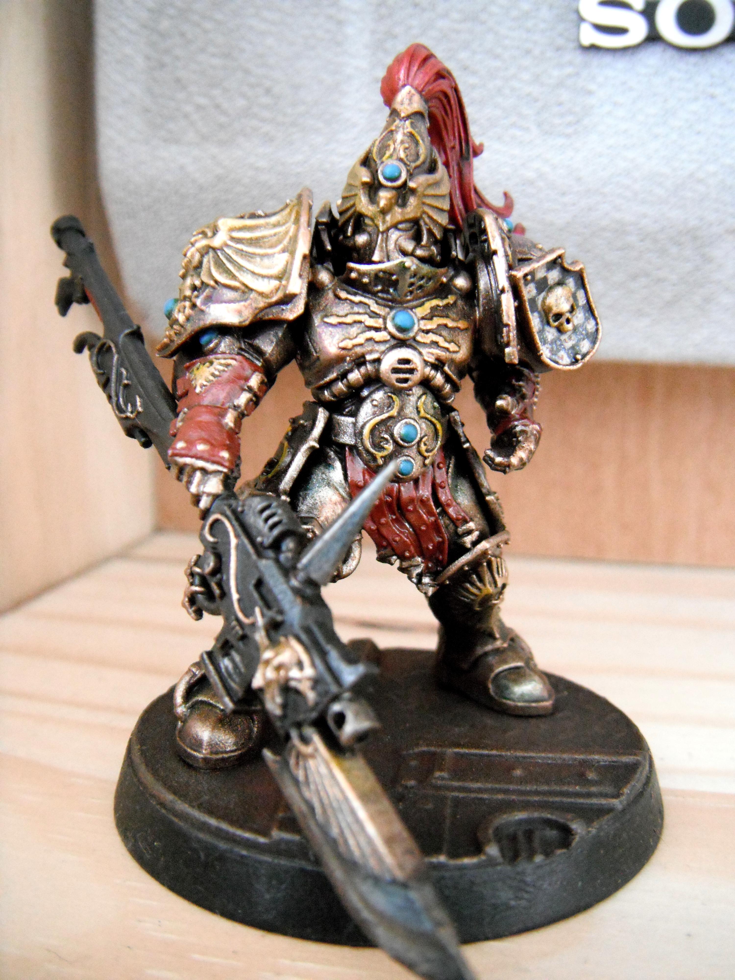 Custodes, Grimdark, Oil