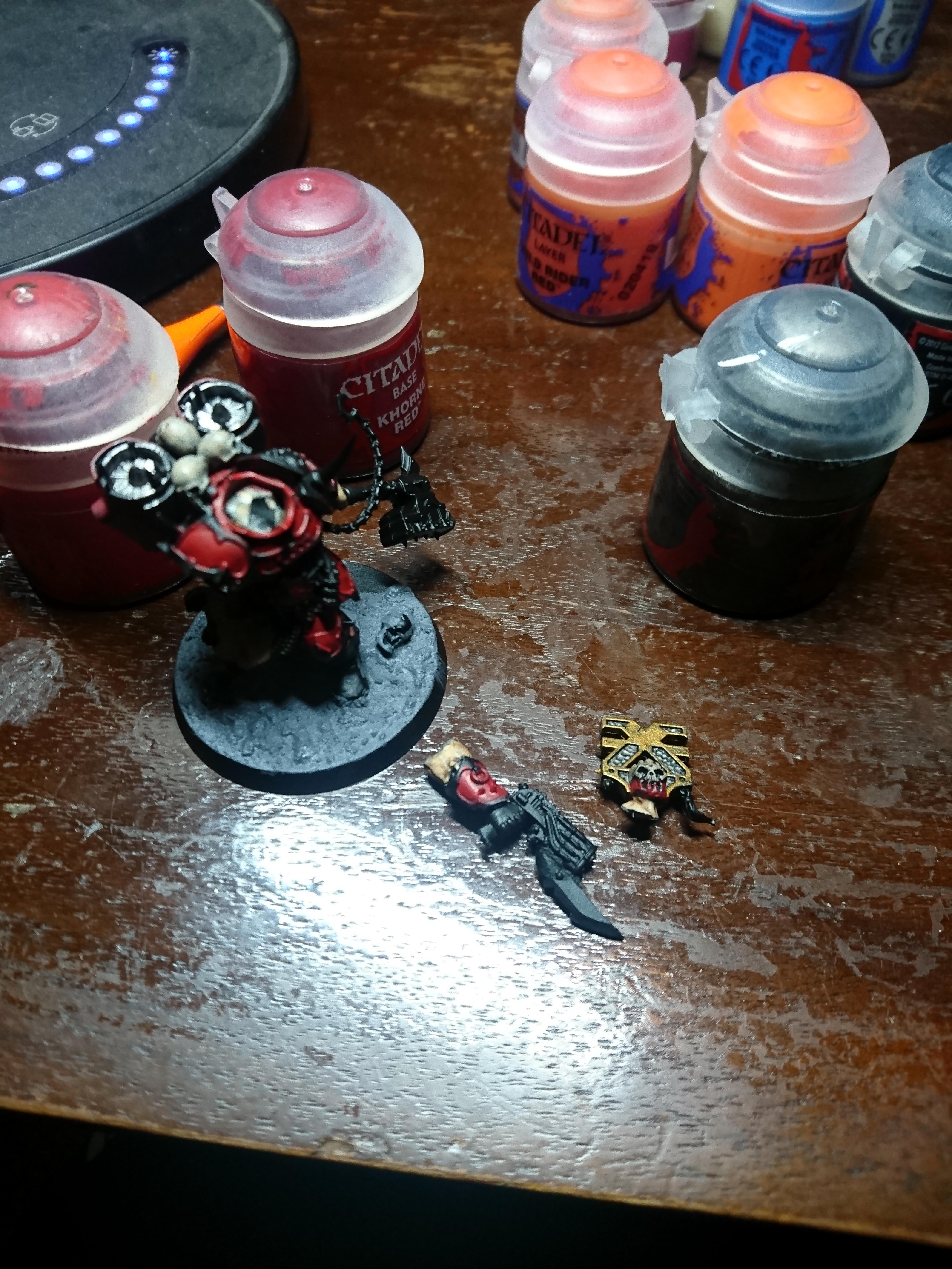 Chaos Lord, Conversion, Khorne, Smash Lord, World Eaters