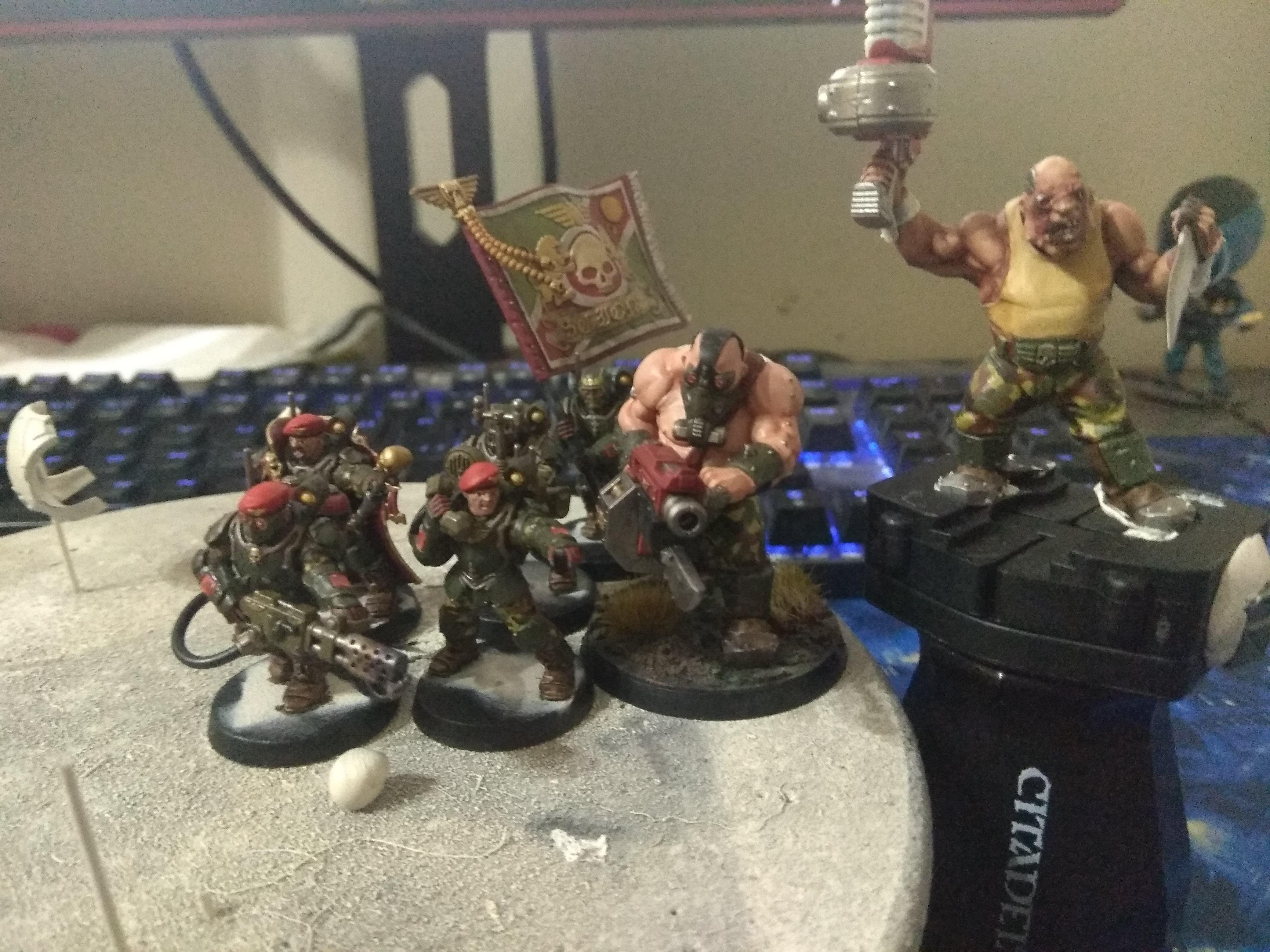 Astra Militarum Kill Team wip 2