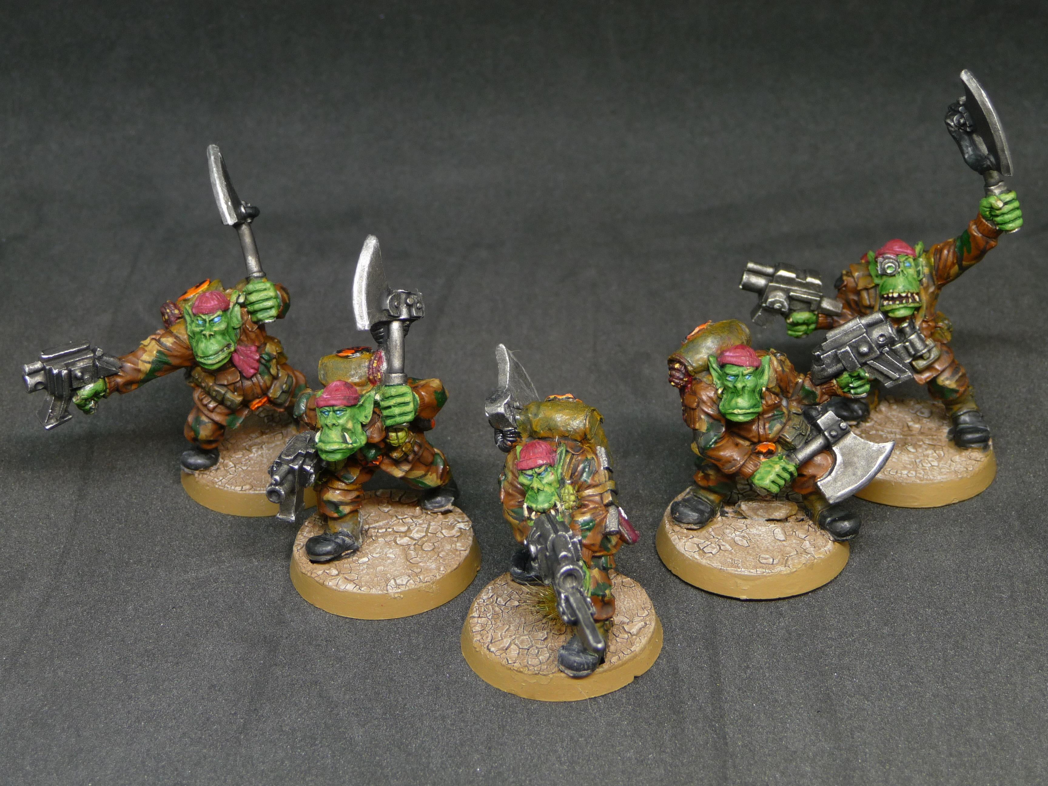 Blood Axe, Kommandos, Old School, Orks