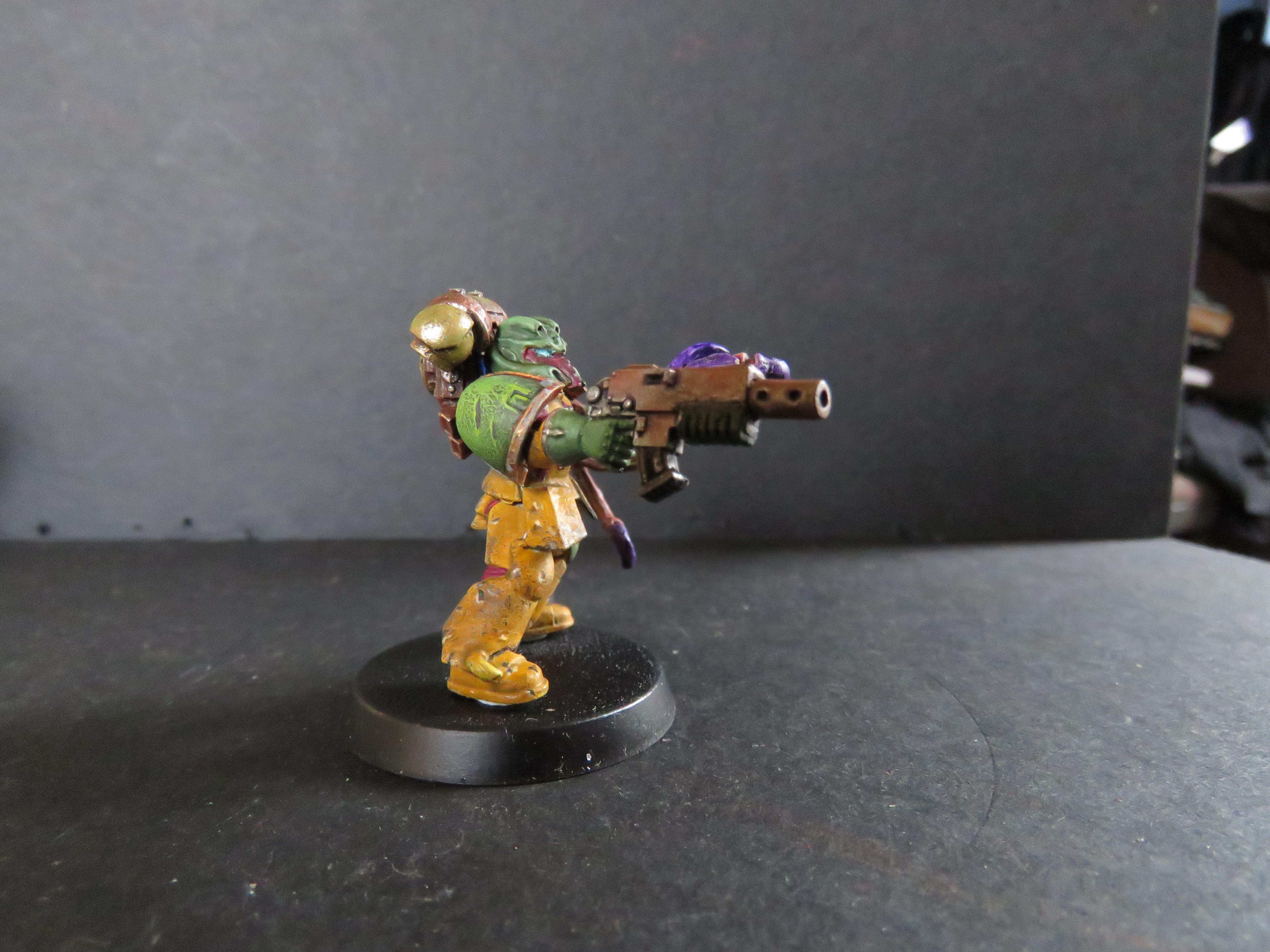 Chaos, Chaos Space Marines, Conversion, Nurgle