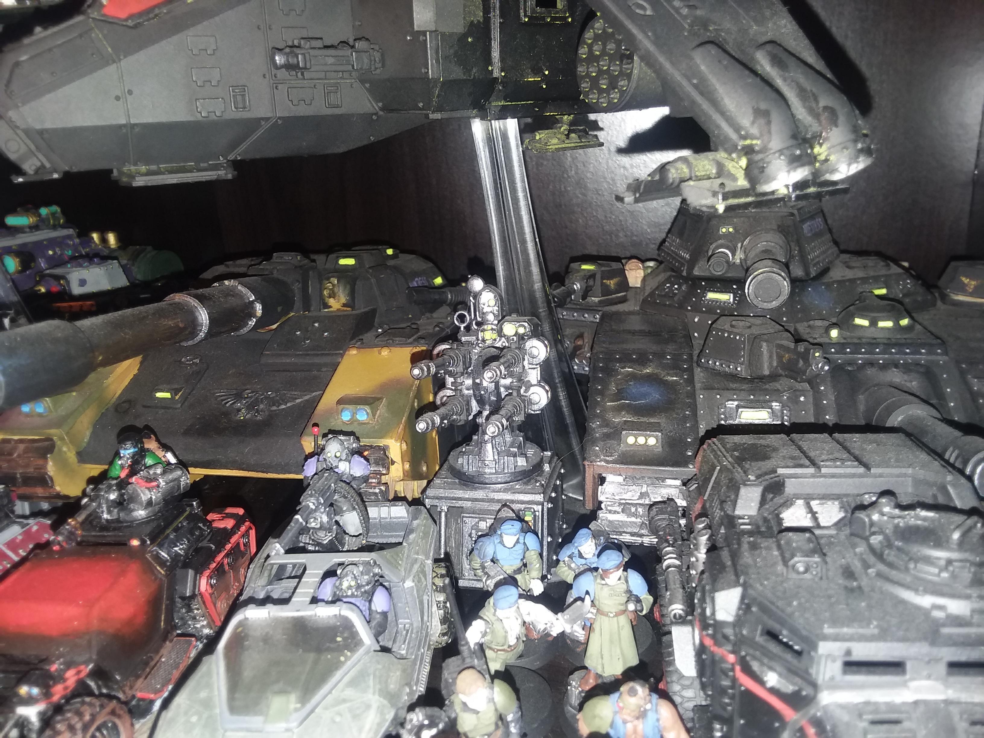 Armorcast High Detail Baneblade and original Forgeworld Shadowsword