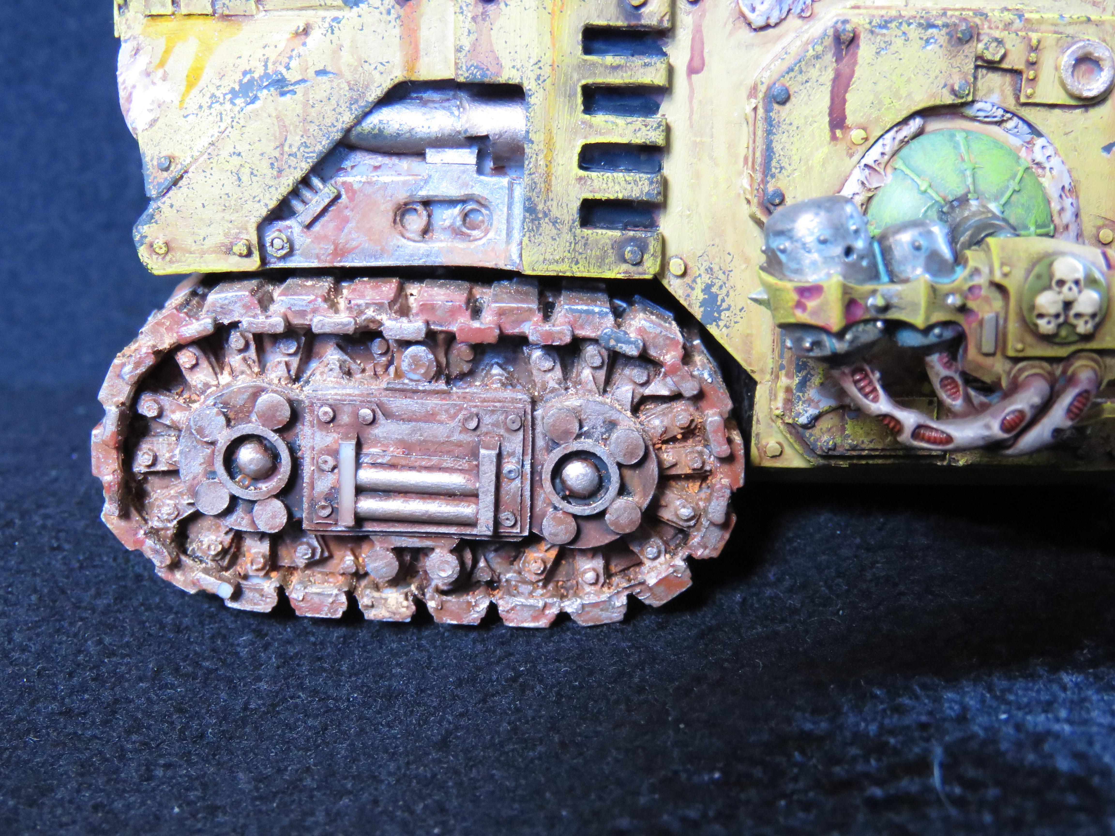 Chaos, Chaos Space Marines, Conversion, Nurgle, Predator, Vehicle, Warband