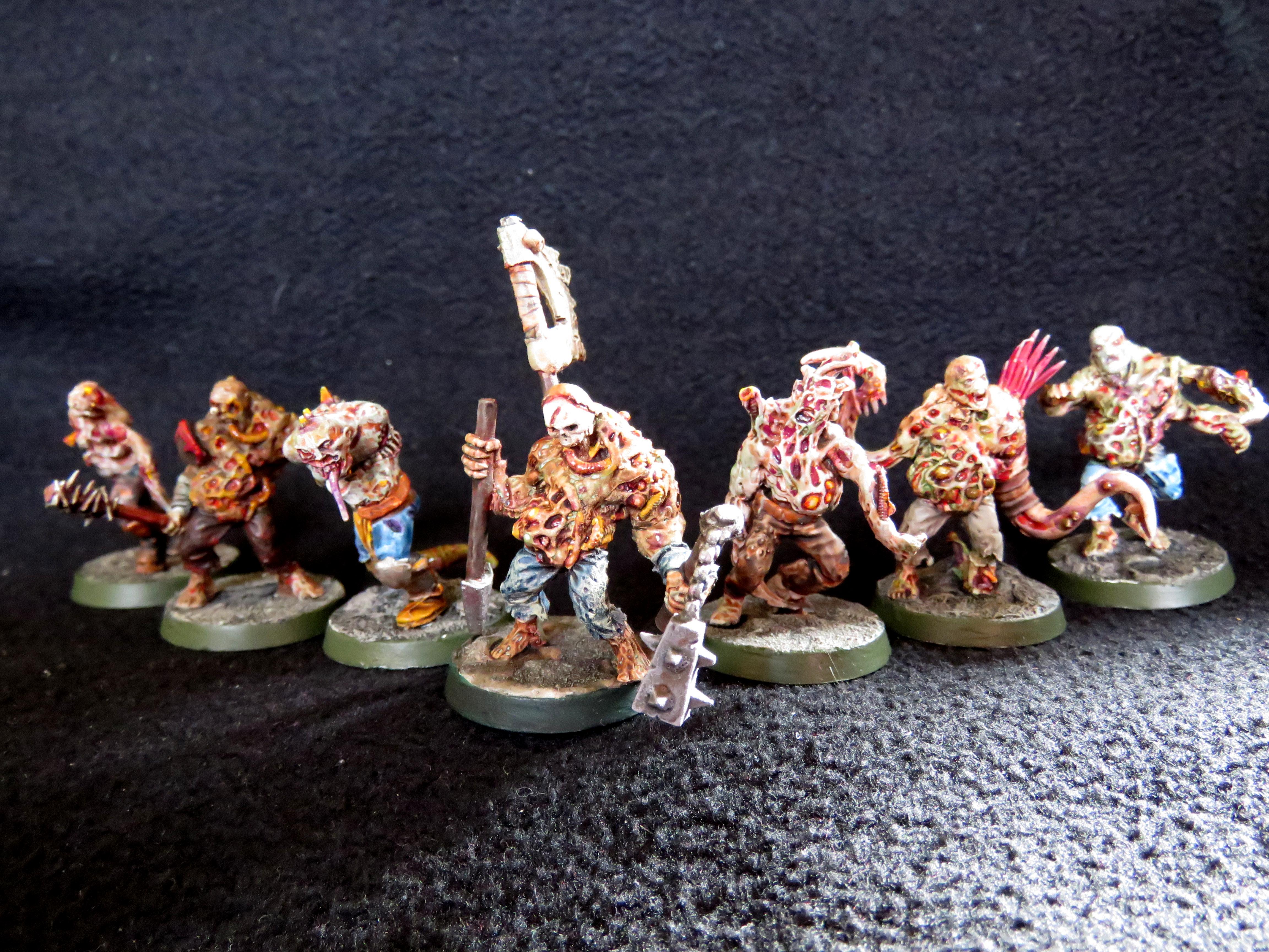 Chaos, Conversion, Nurgle, Poxwalkers