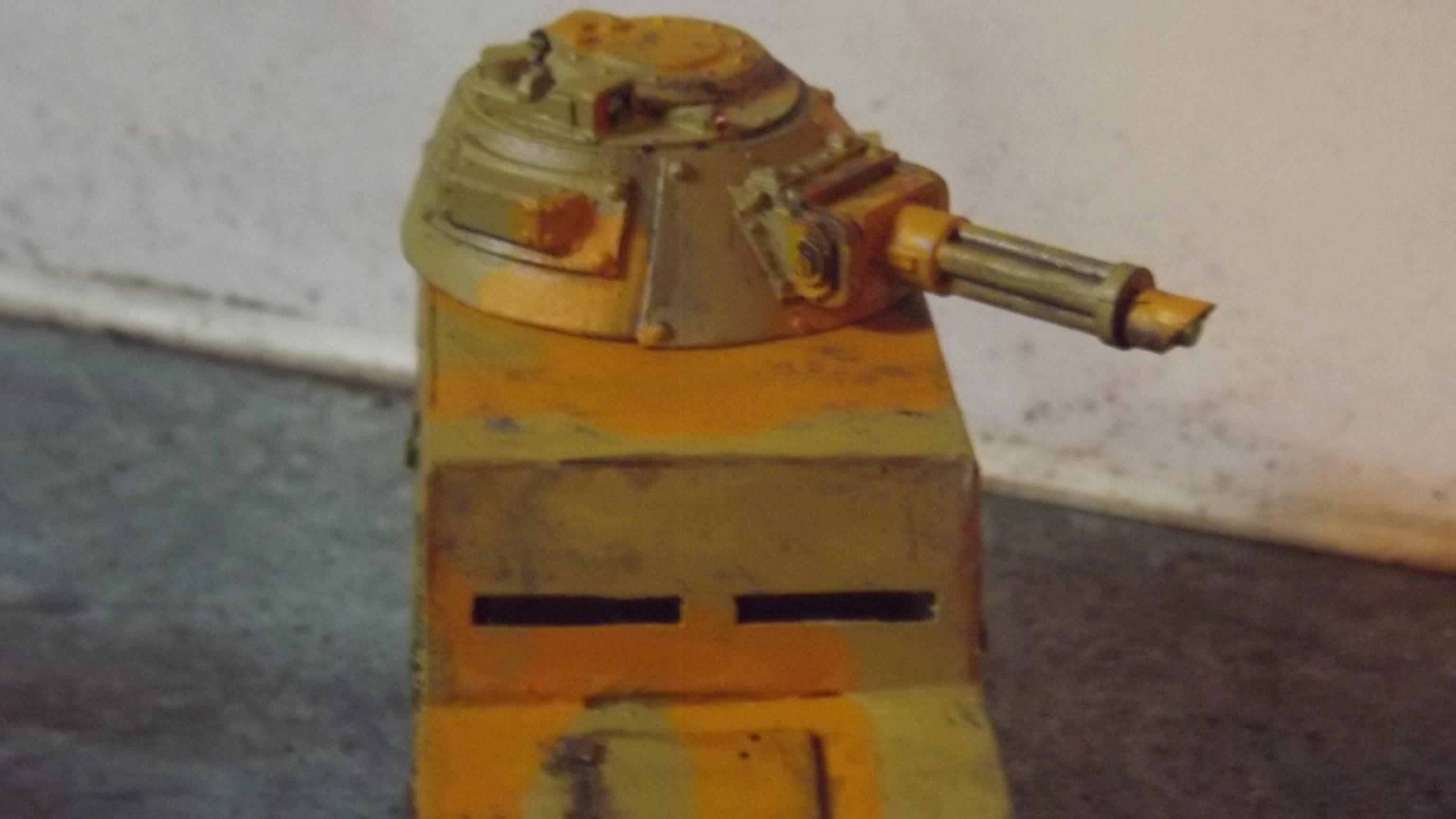 Armoured, Bmp Turret, Conversion, Cult, Militia, Milititants, Models And Minis, Multi-laser, Technical