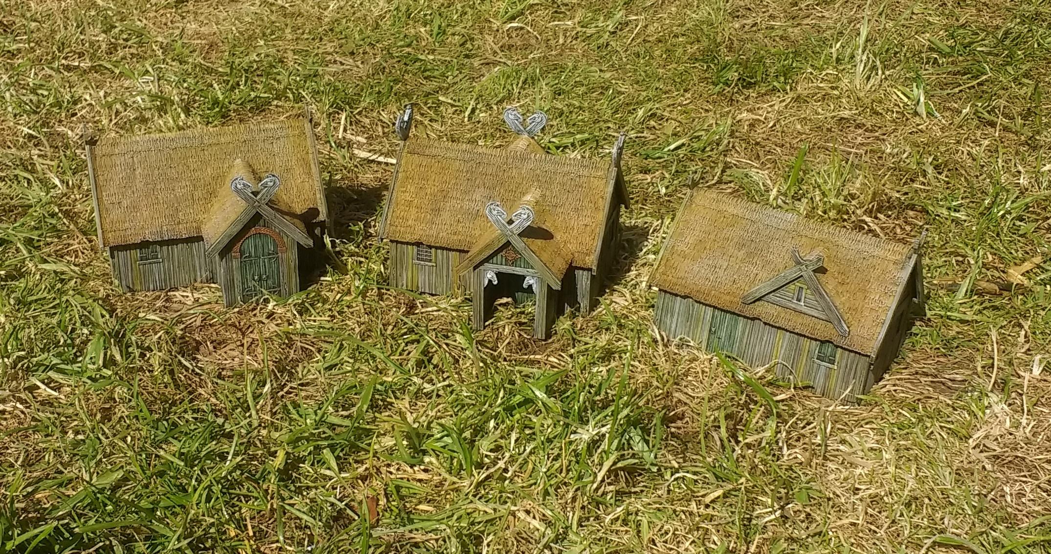 Houses, Lord Of The Rings, Rohan, Terrain