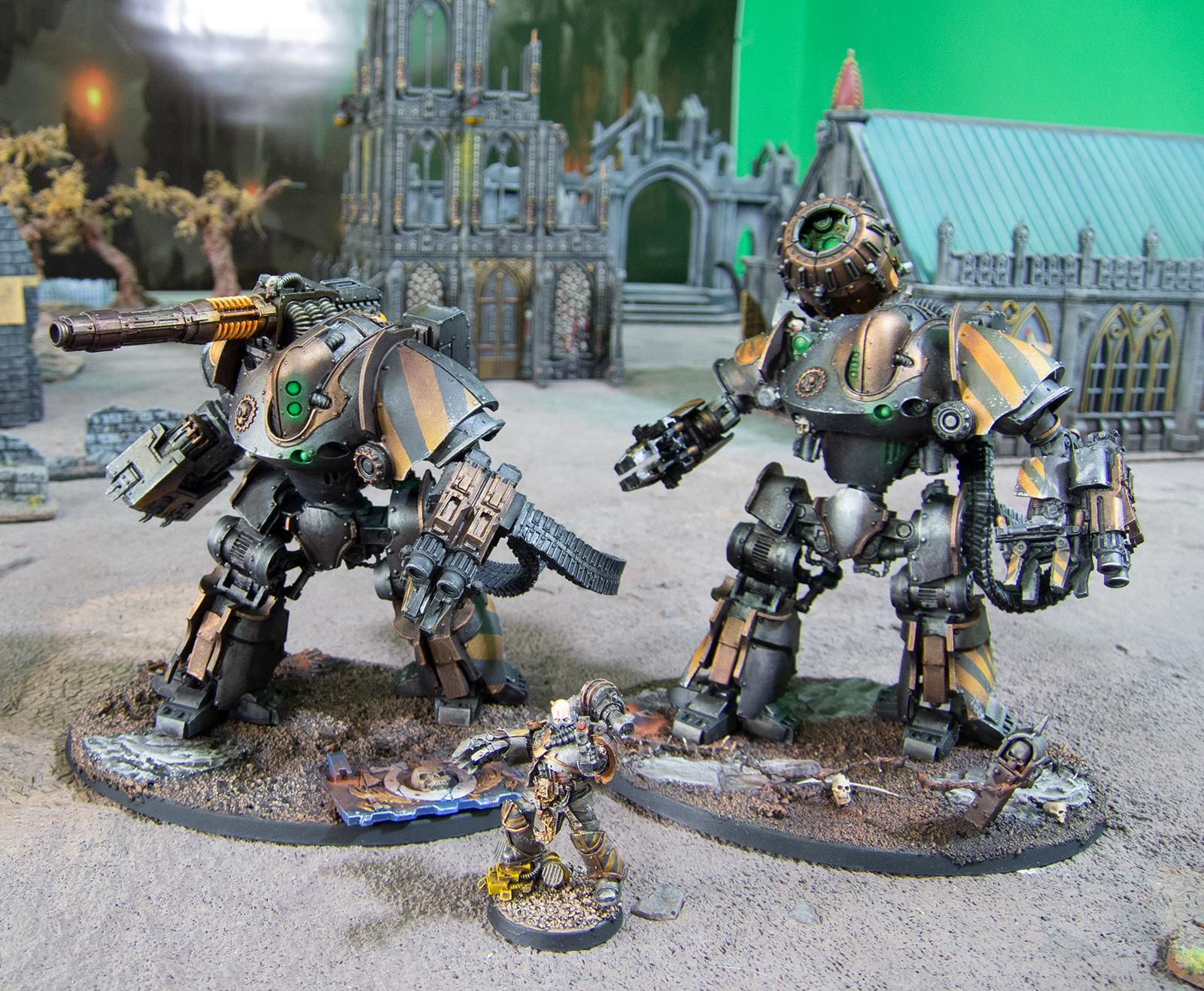 Automata, Big Laser Boi, Calix, Iron Warriors, Mechanicum, Siege, Thanatar, Thanatar-calix