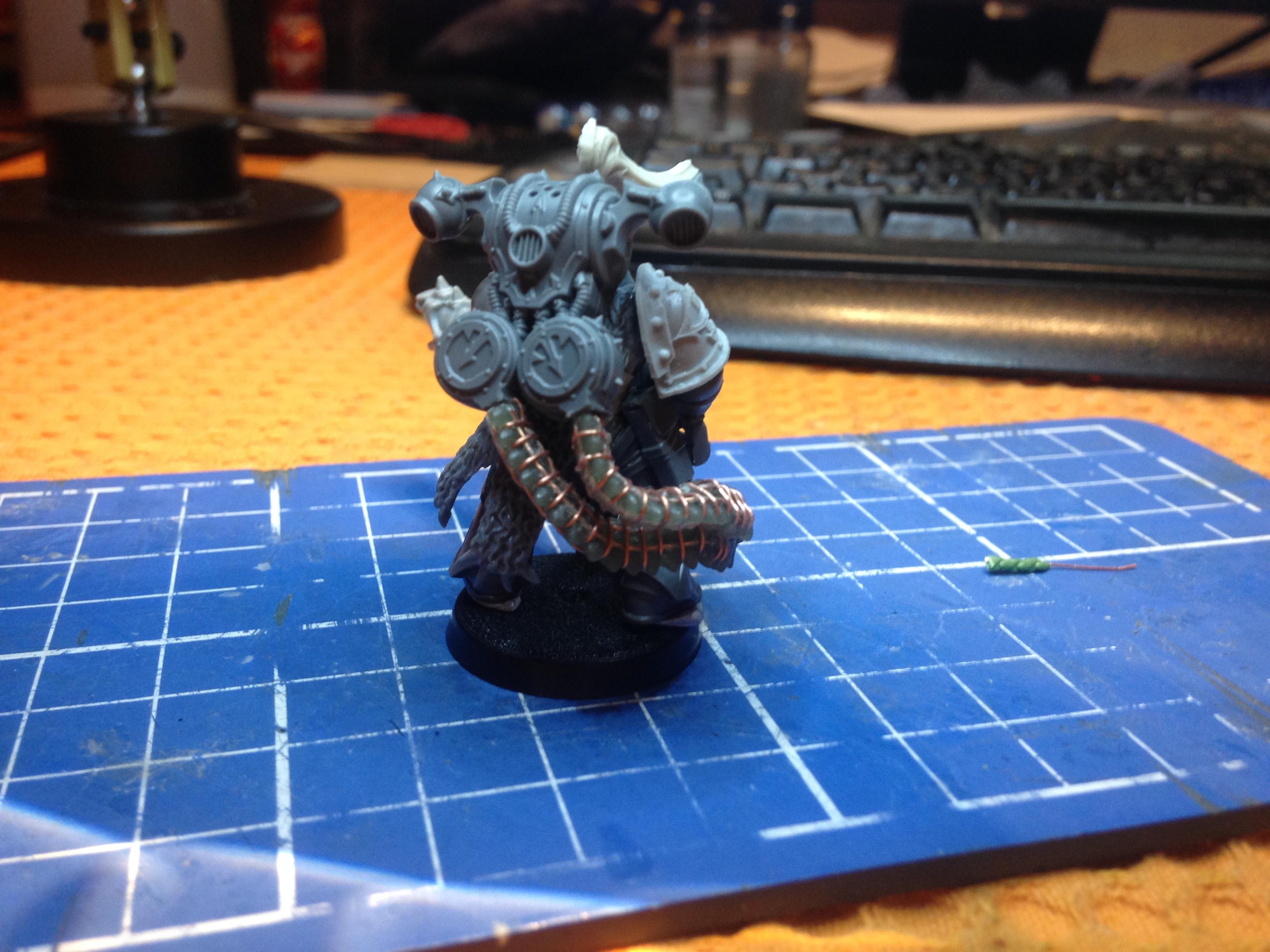 Black Legion, Chaos Space Marines, Chaos Undivided, Conversion, Reaper Chaincannon