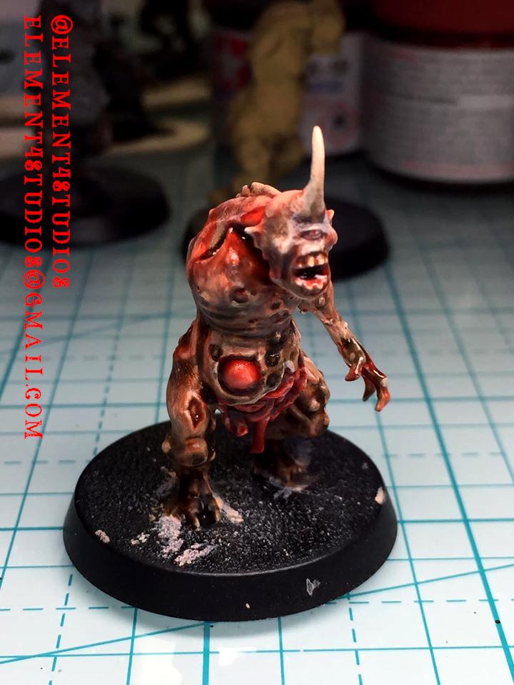 Flesh, Gore, Guts, Nurgle, Tamiya Clear Red