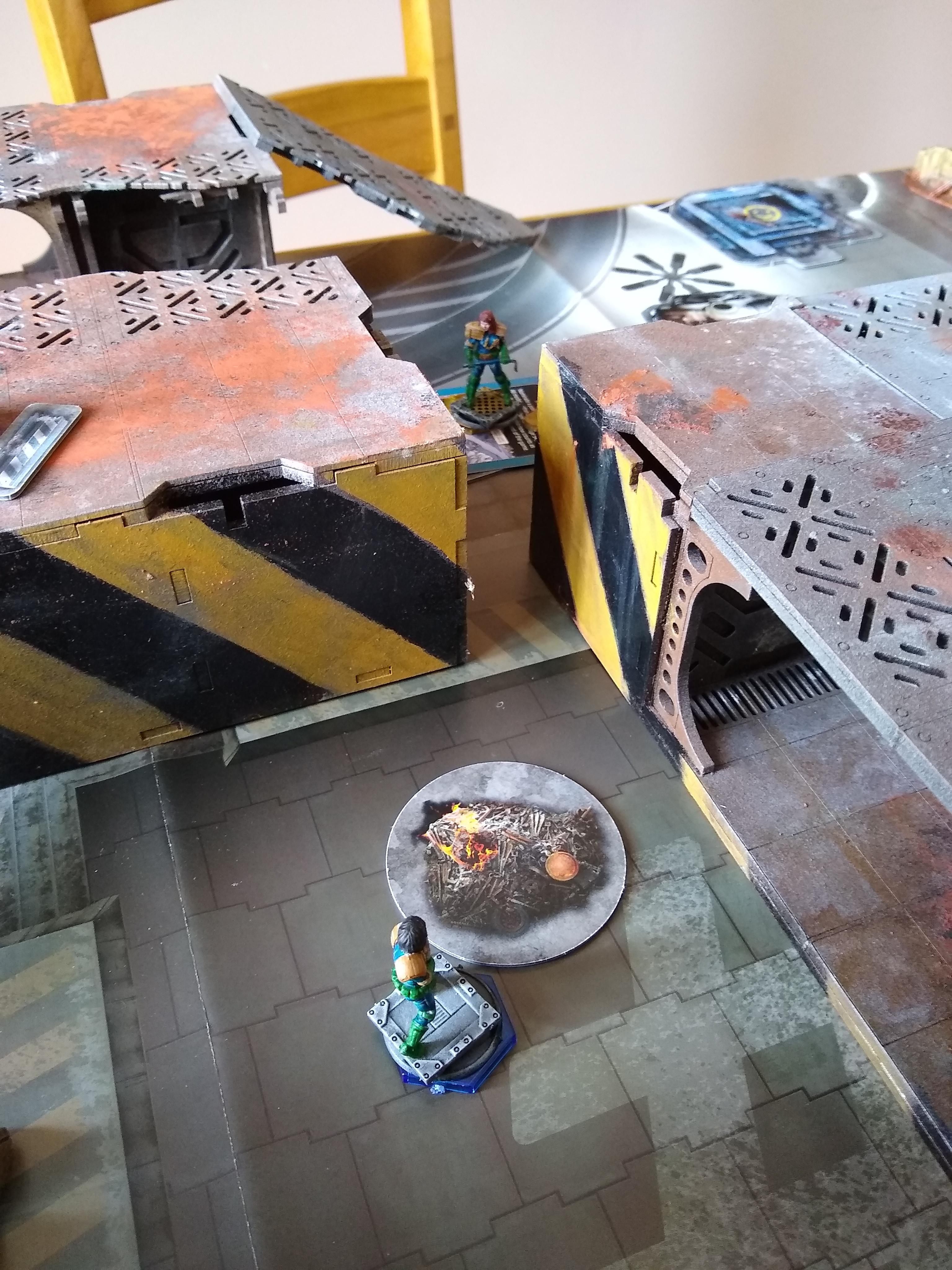 Mega-City face-off