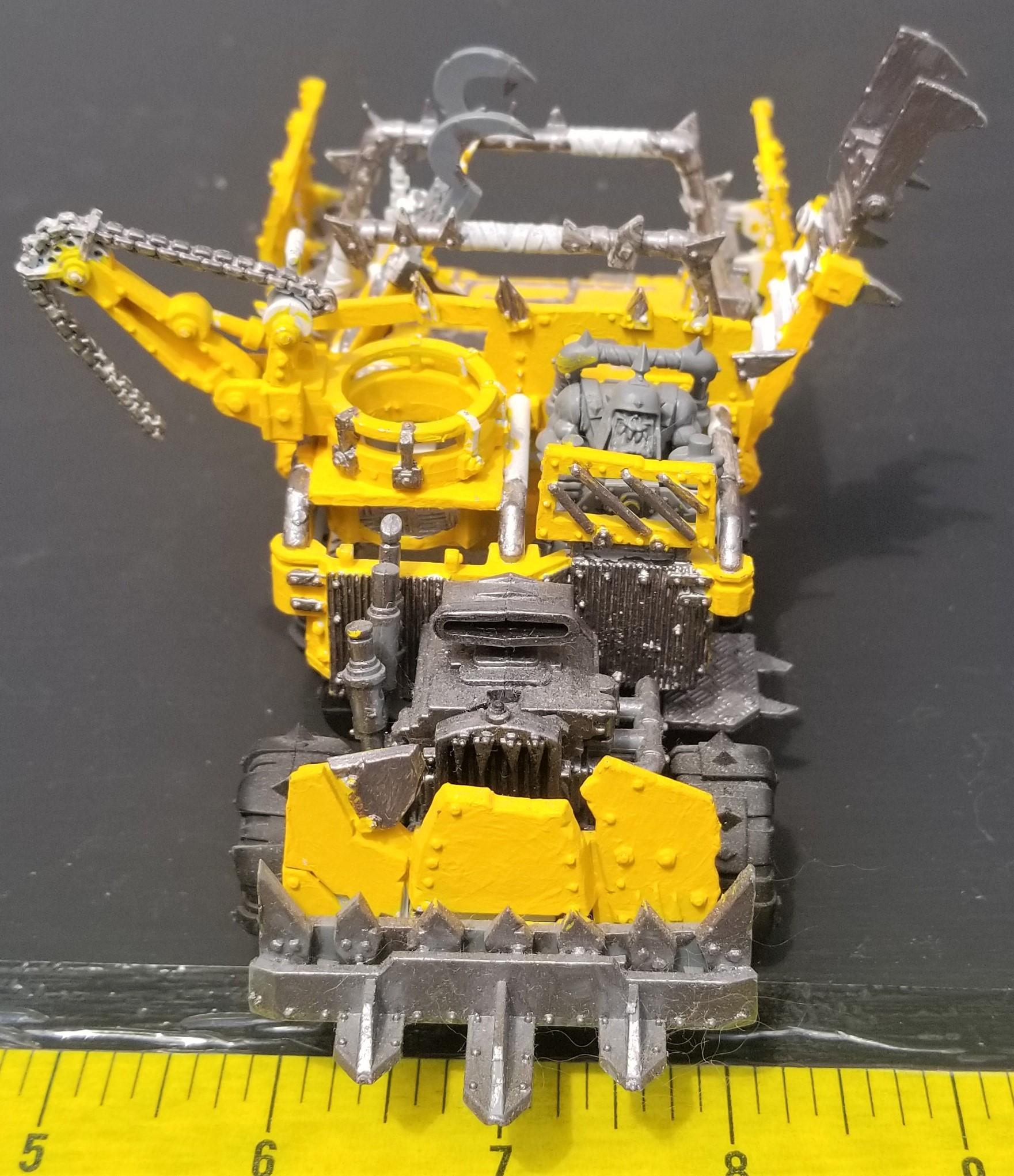 Yellow and Silver Ork Trukk