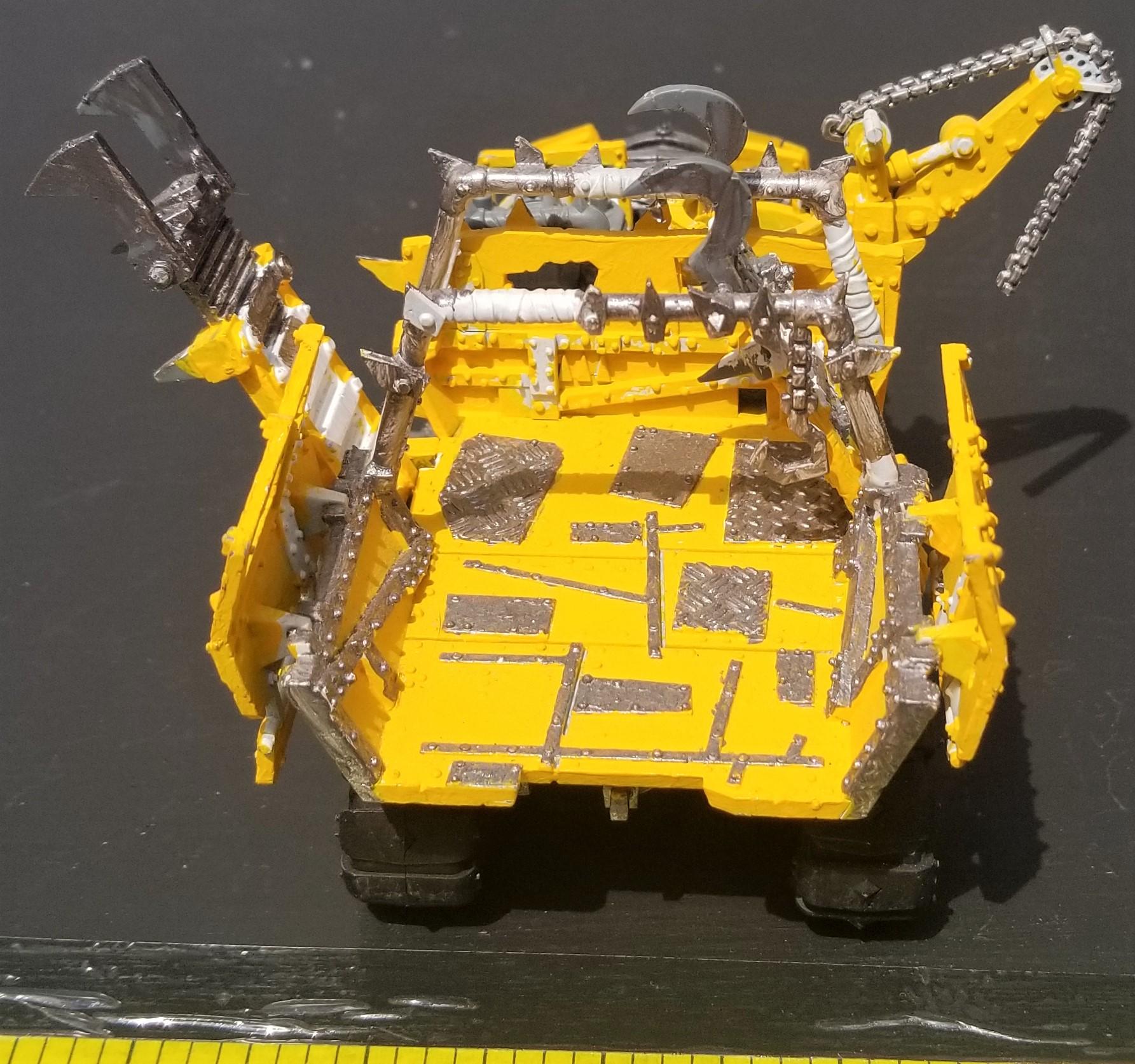 Yellow and Silver Ork Trukk