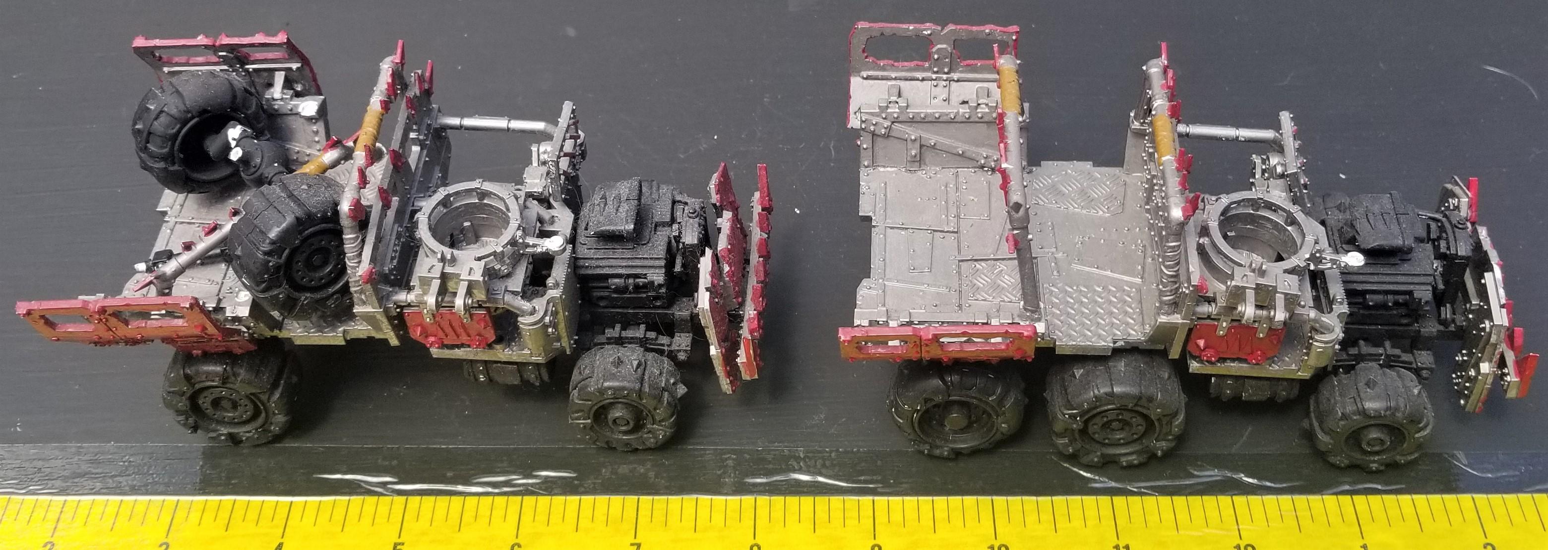Black and Red Ork Trukk