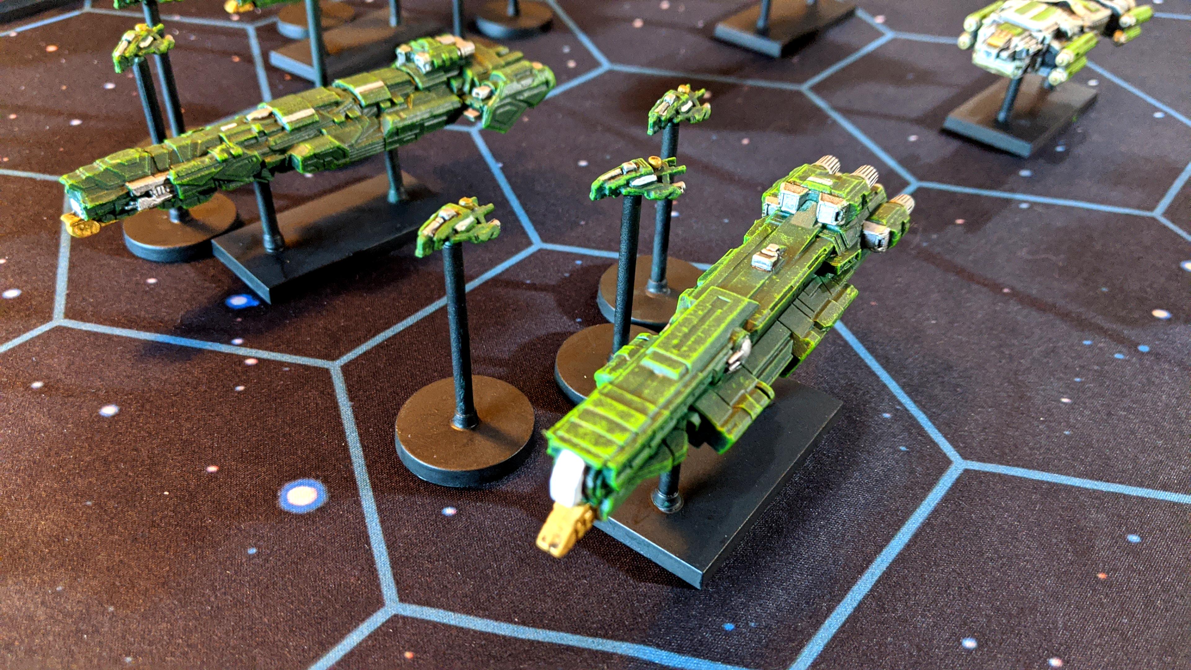 &quot;red Alert&quot; Carrier Dreadnought Ship