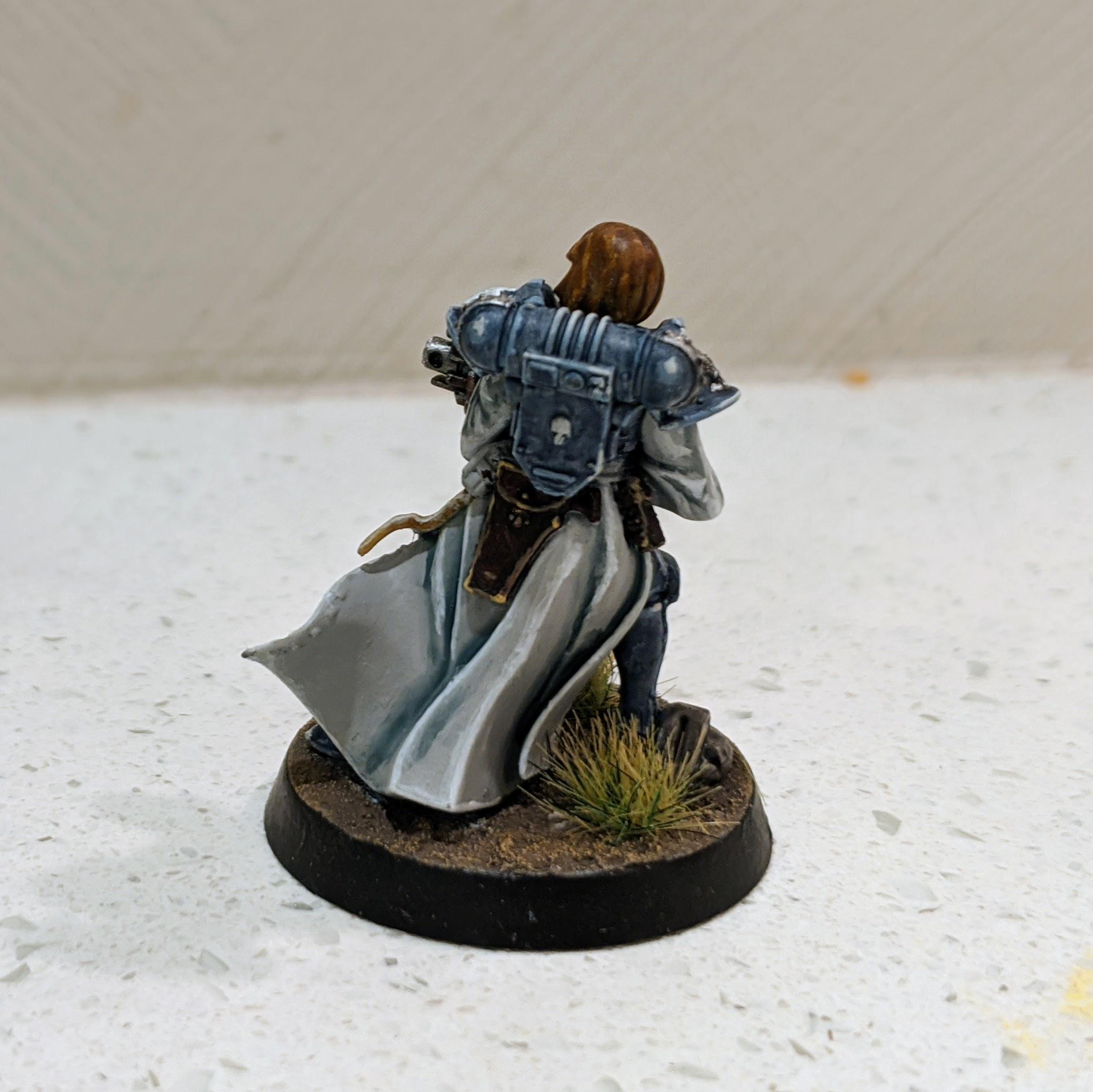 Boltgun, Sisters Of Battle, White Ink