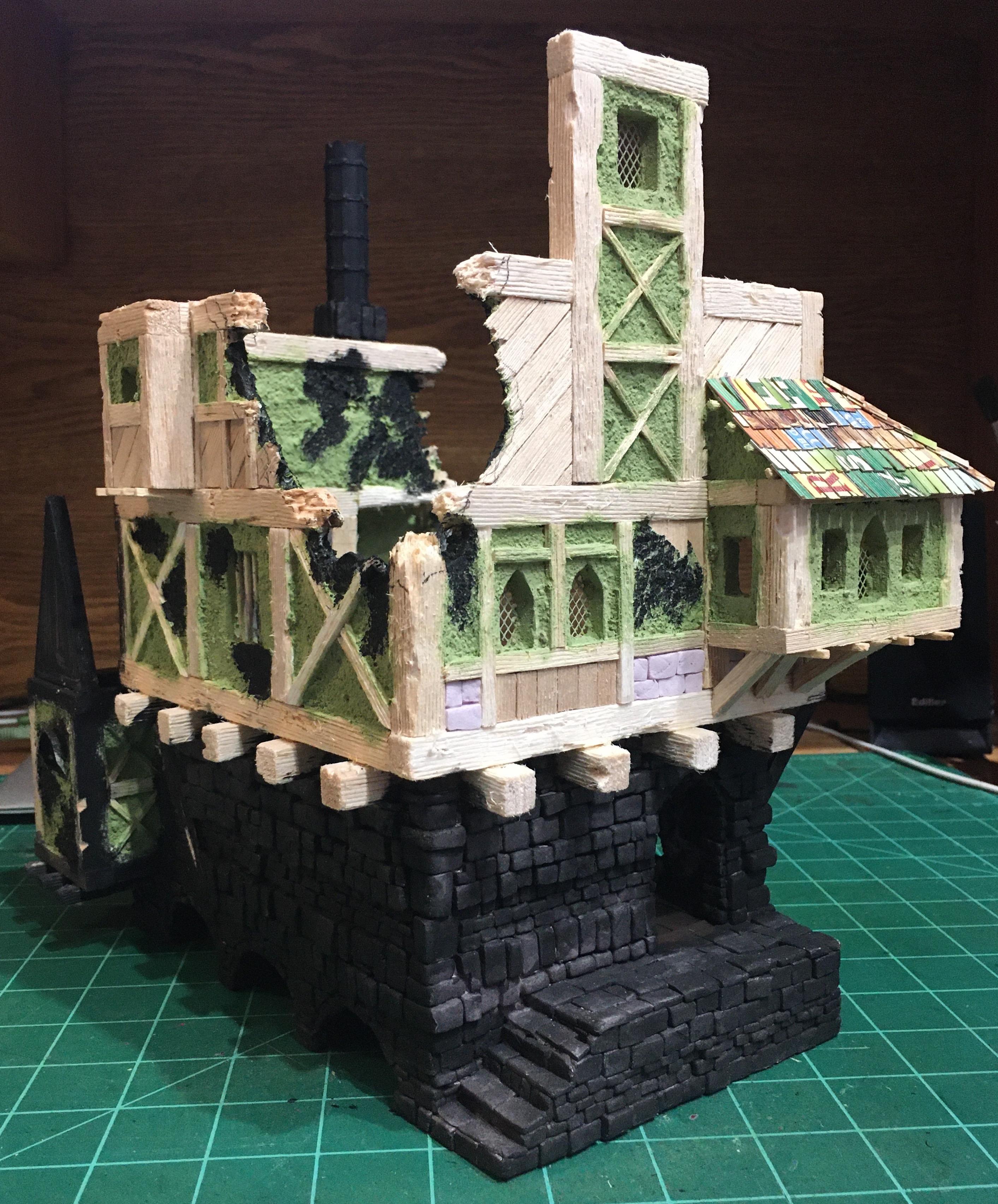 Empire, Mordheim, Scratch Build, Terrain, Warhammer Fantasy