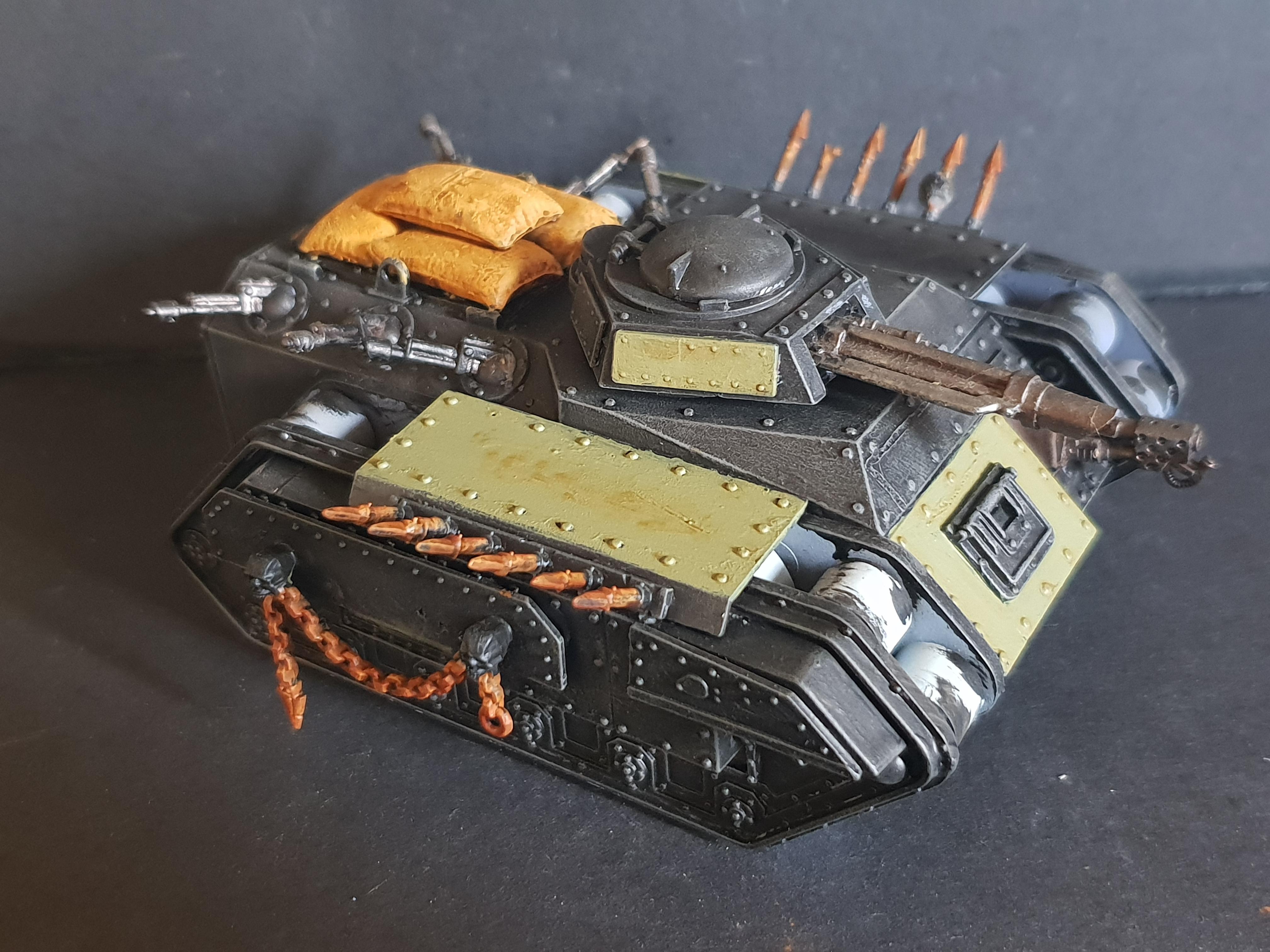 Chaos, Conversion, Nurgle, Traitor Guard, Vehicle, Work In Progress