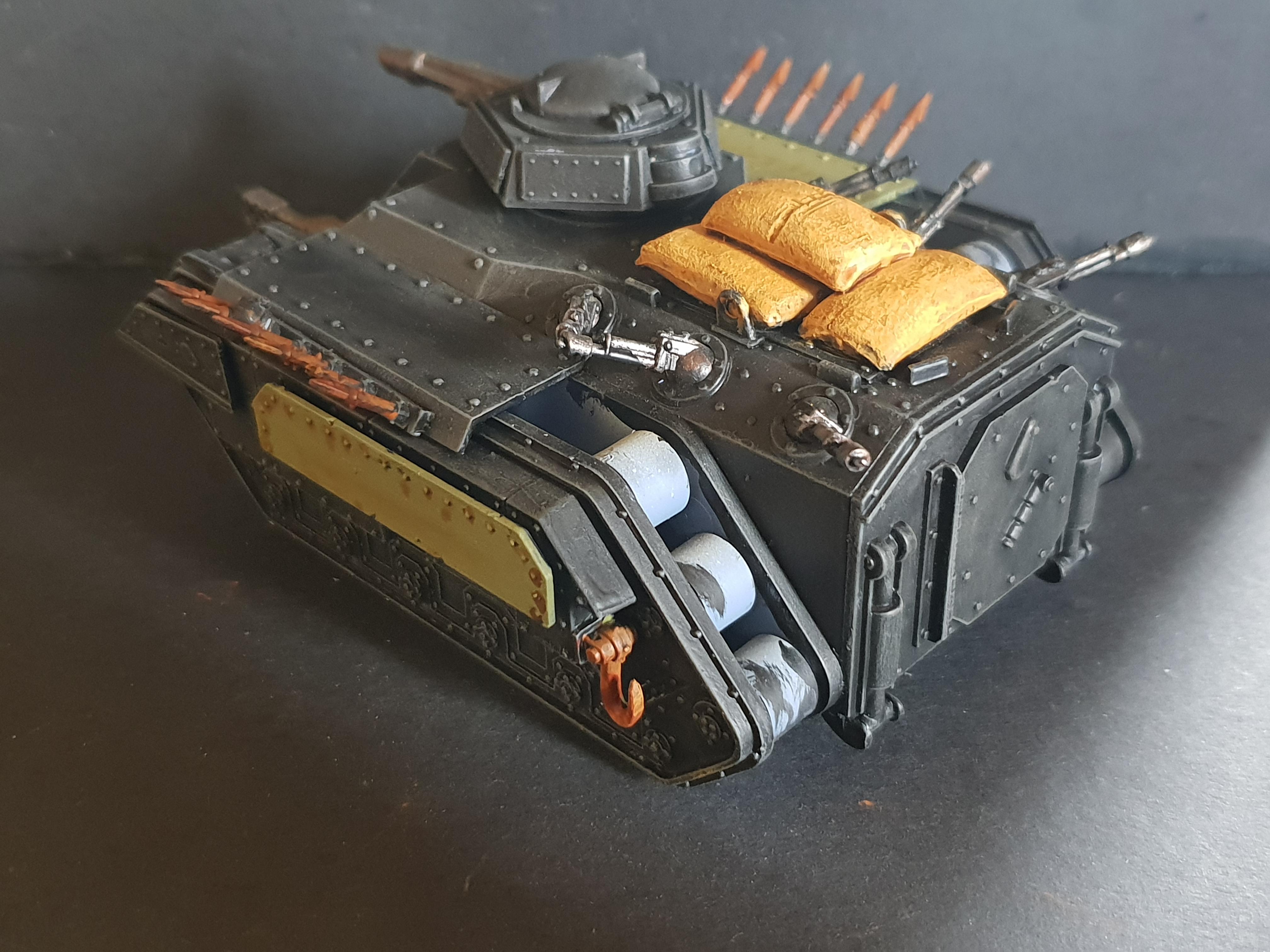 Chaos, Conversion, Nurgle, Traitor Guard, Vehicle, Work In Progress