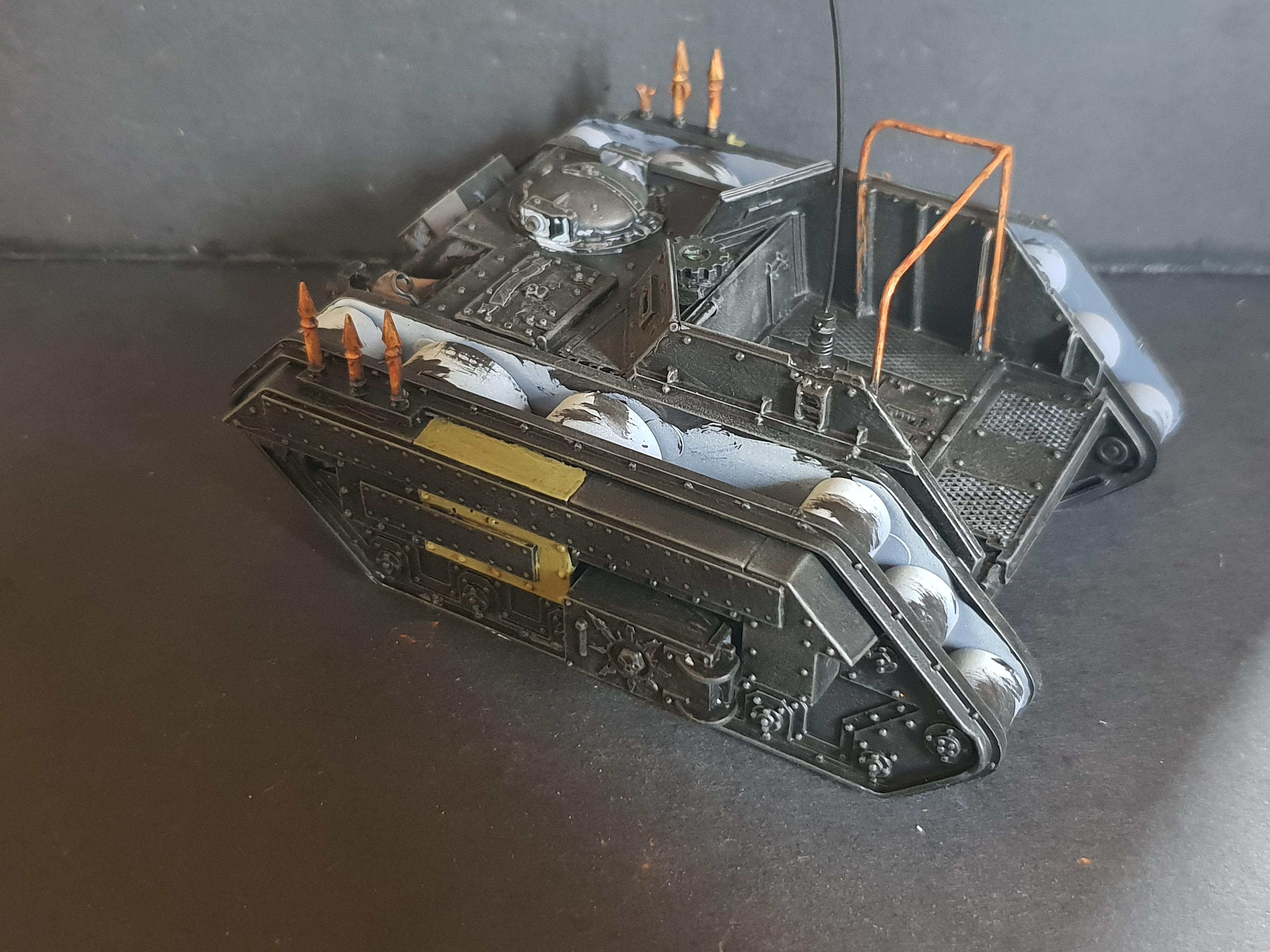 Chaos, Conversion, Nurgle, Traitor Guard, Vehicle, Work In Progress
