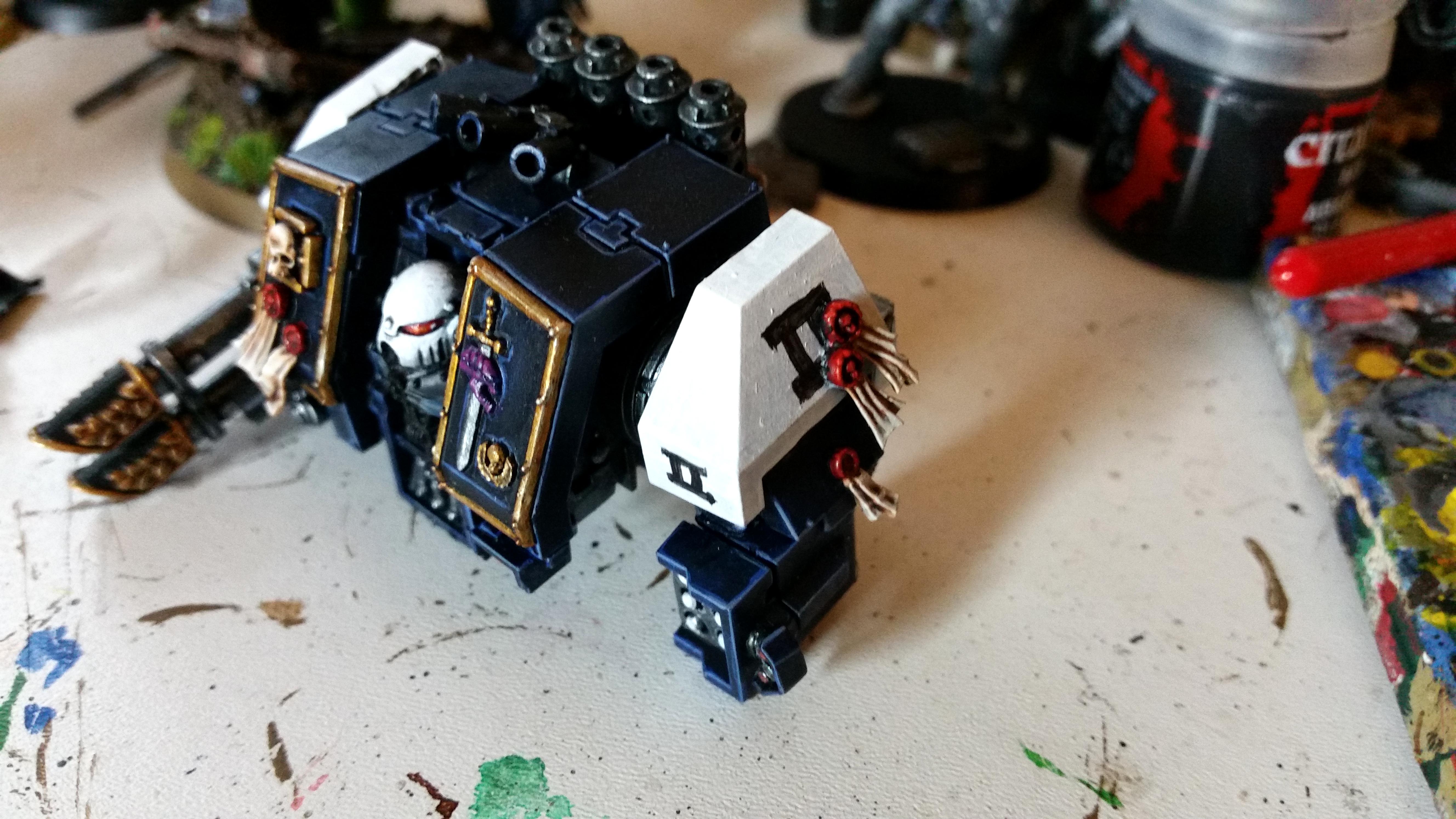 Conversion, Space Marines, Ultramarines, Venerable Dreadnought