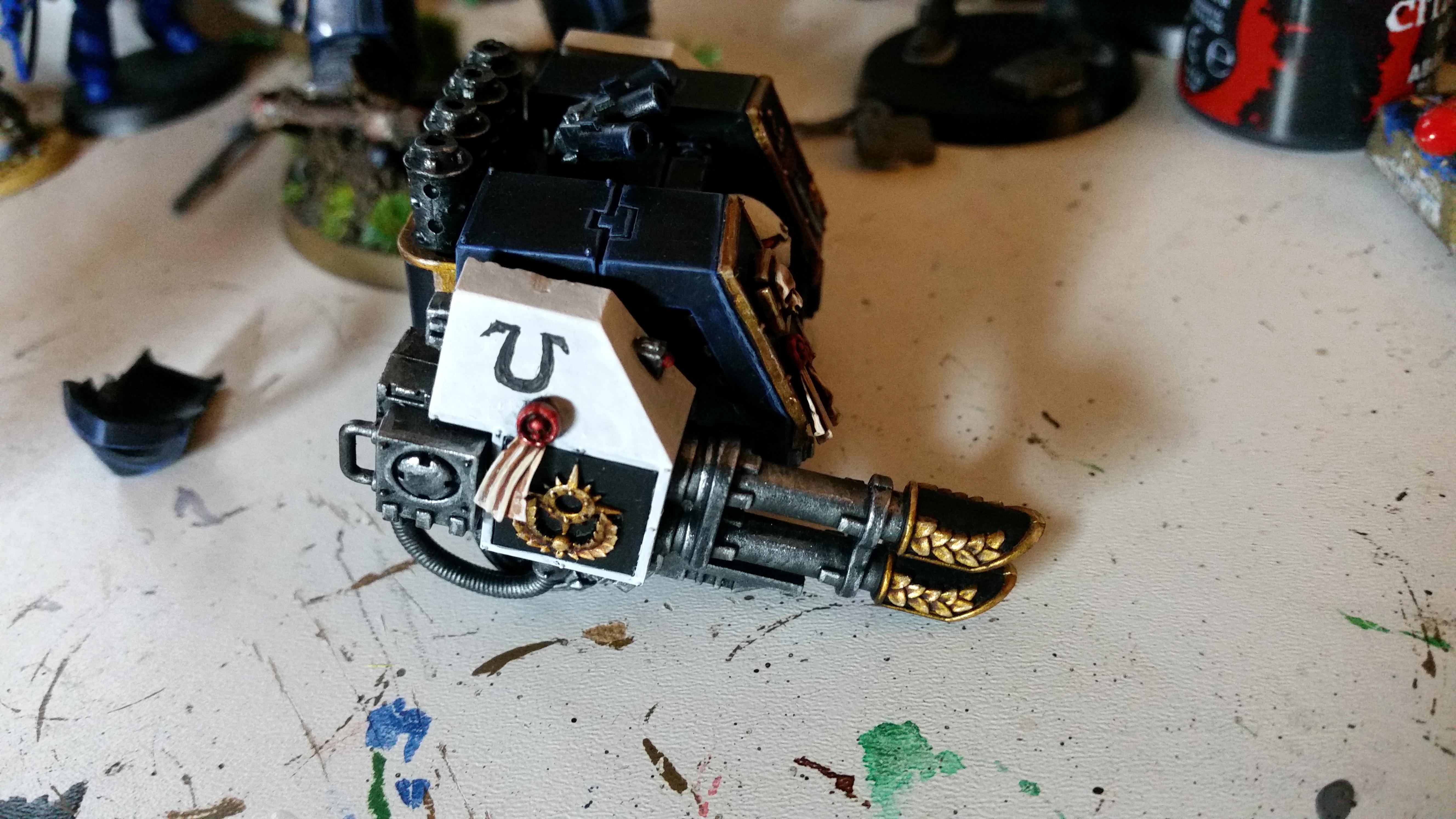 Conversion, Space Marines, Ultramarines, Venerable Dreadnought