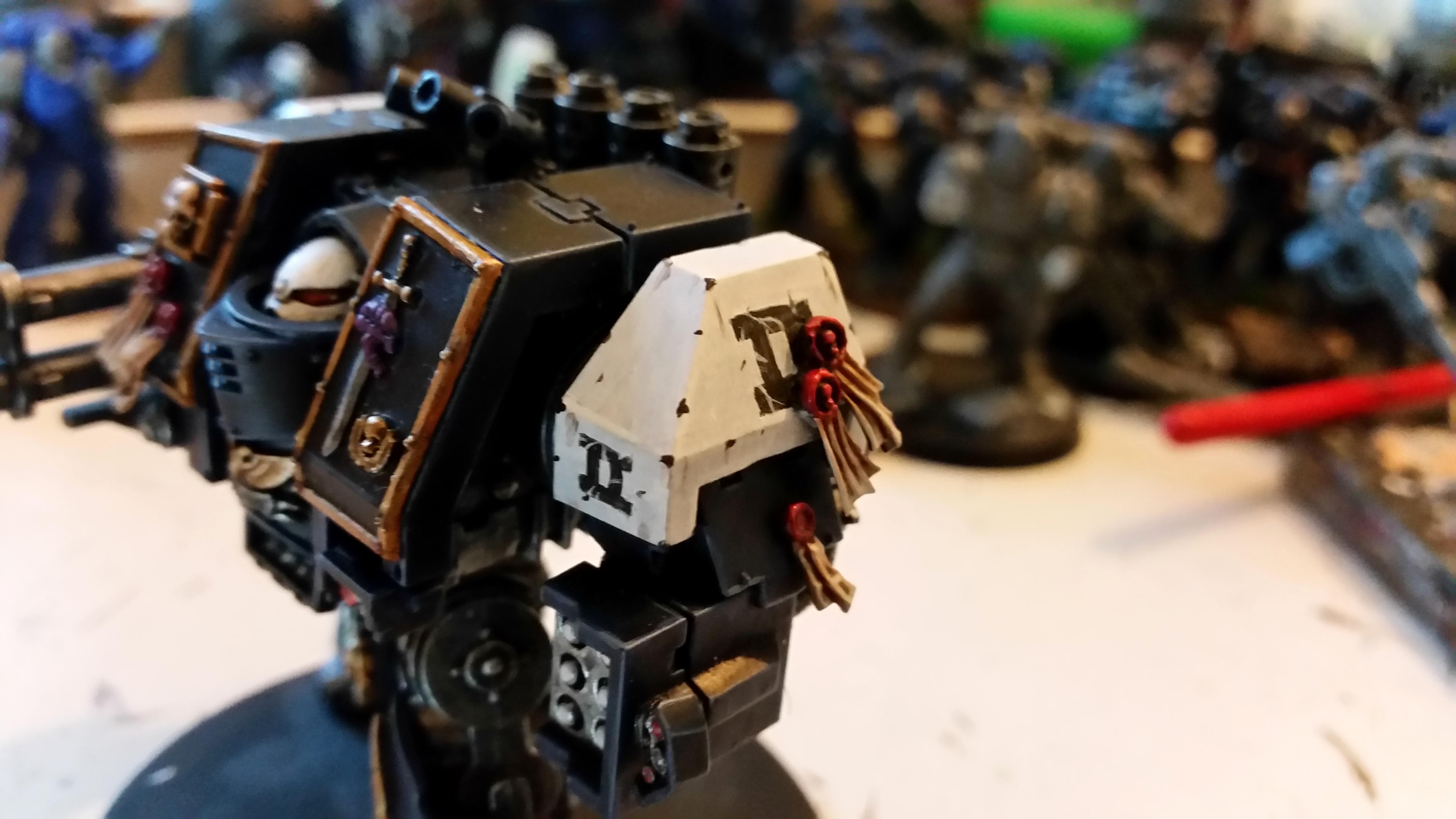 Conversion, Space Marines, Ultramarines, Venerable Dreadnought