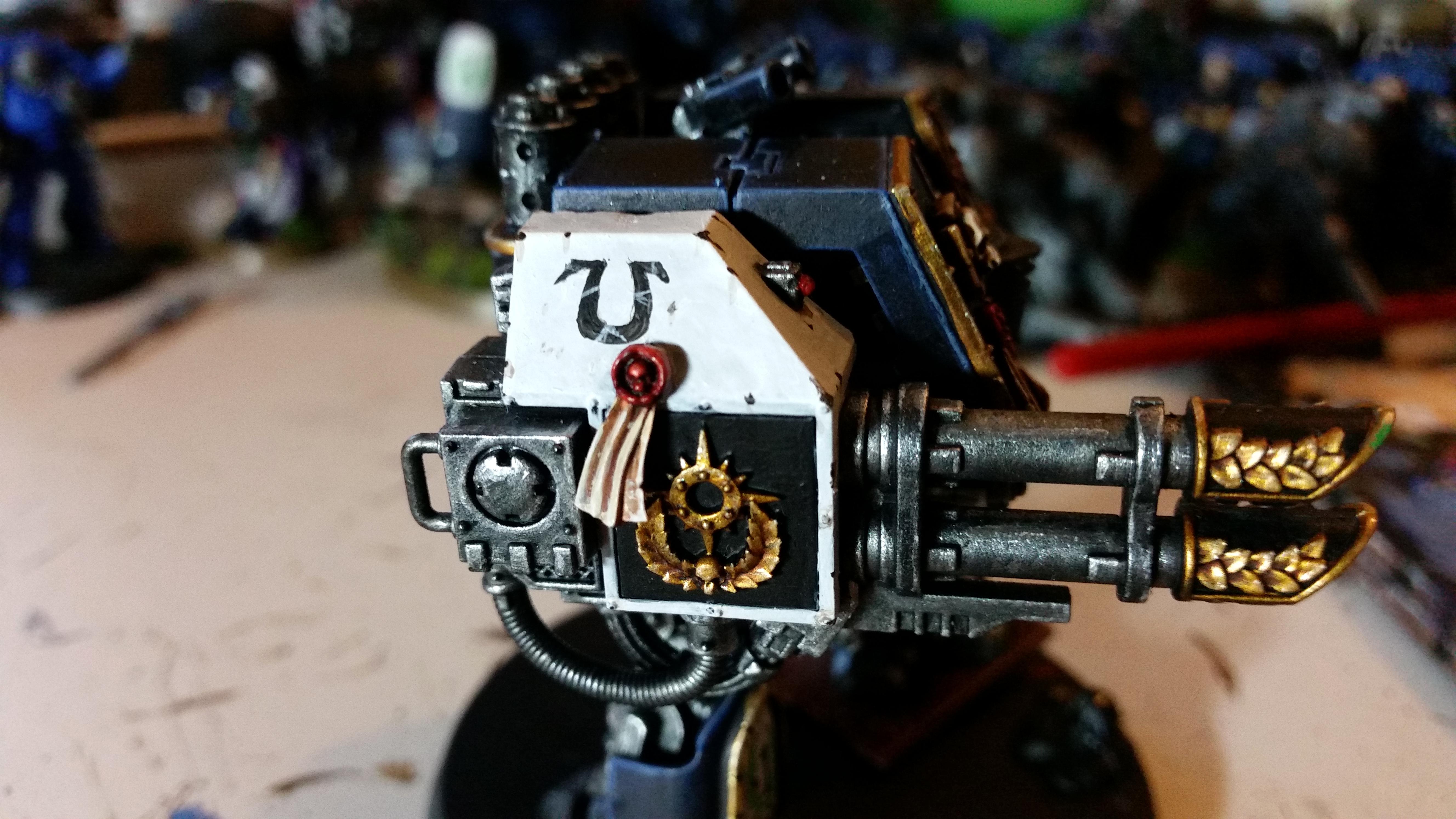 Conversion, Space Marines, Ultramarines, Venerable Dreadnought