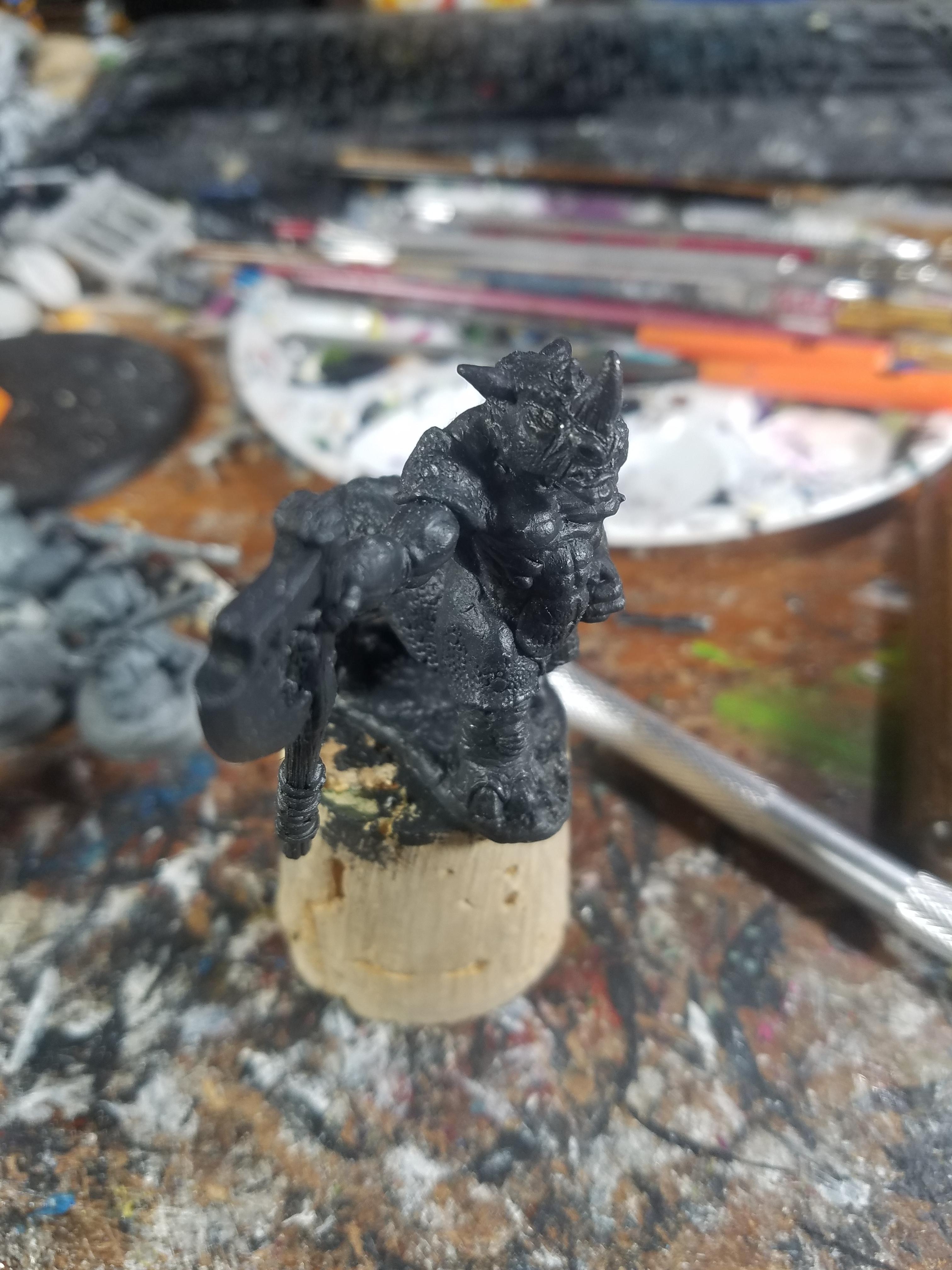 Axeman, Metal, Reaper Miniatures, Rhino, Taur, Weird