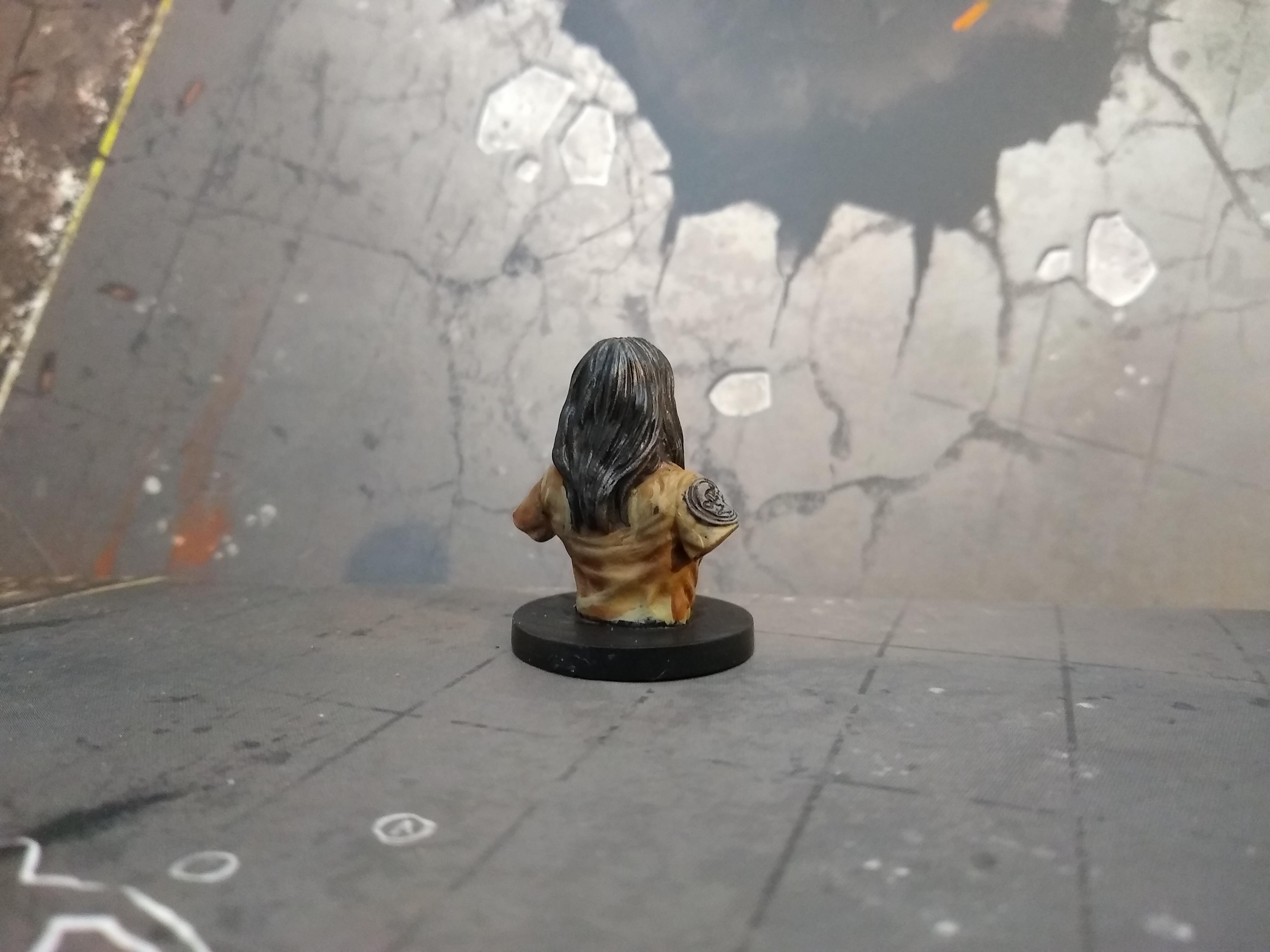 Liz Sherman bust rear