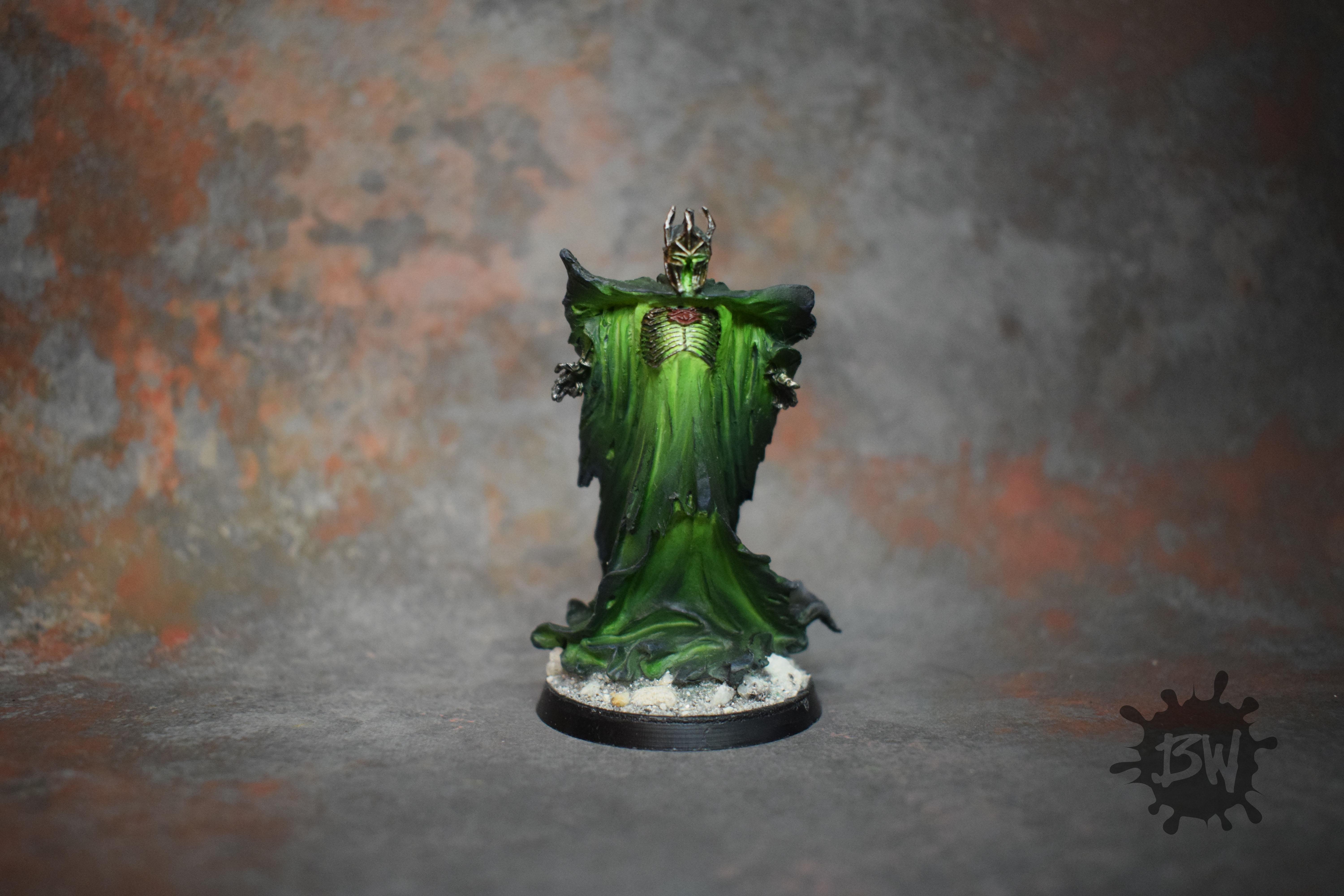Bw, Commissn, Dark Powers Of Dol Guldur, Games Workshop, Hobbit, Lord Of The Rings, Sauron The Necromancer