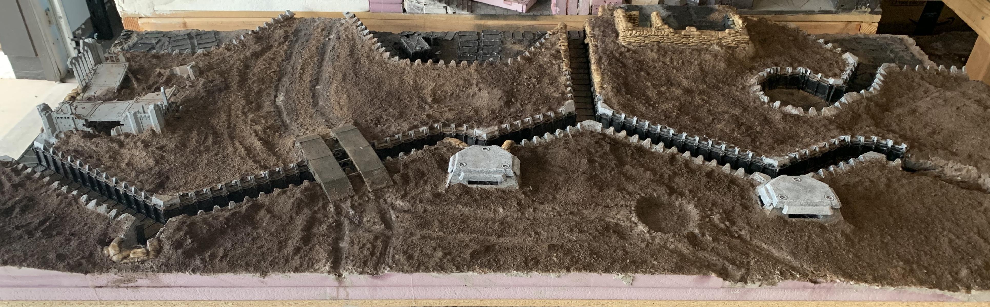 Trench board - paint phase one