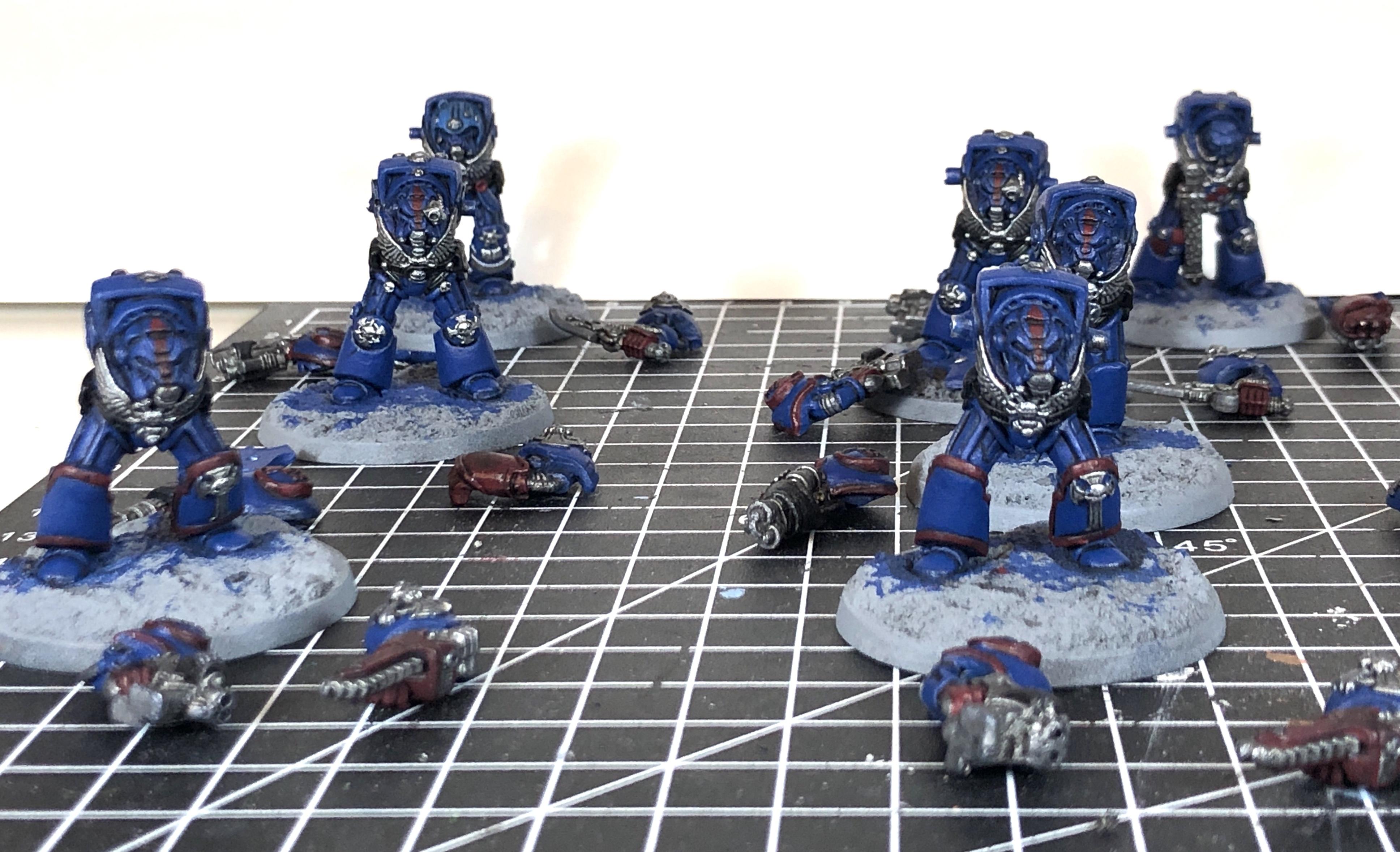 Crimson Fists, Rogue Trader, Space Marines, Terminator Armor, Warhammer 40,000