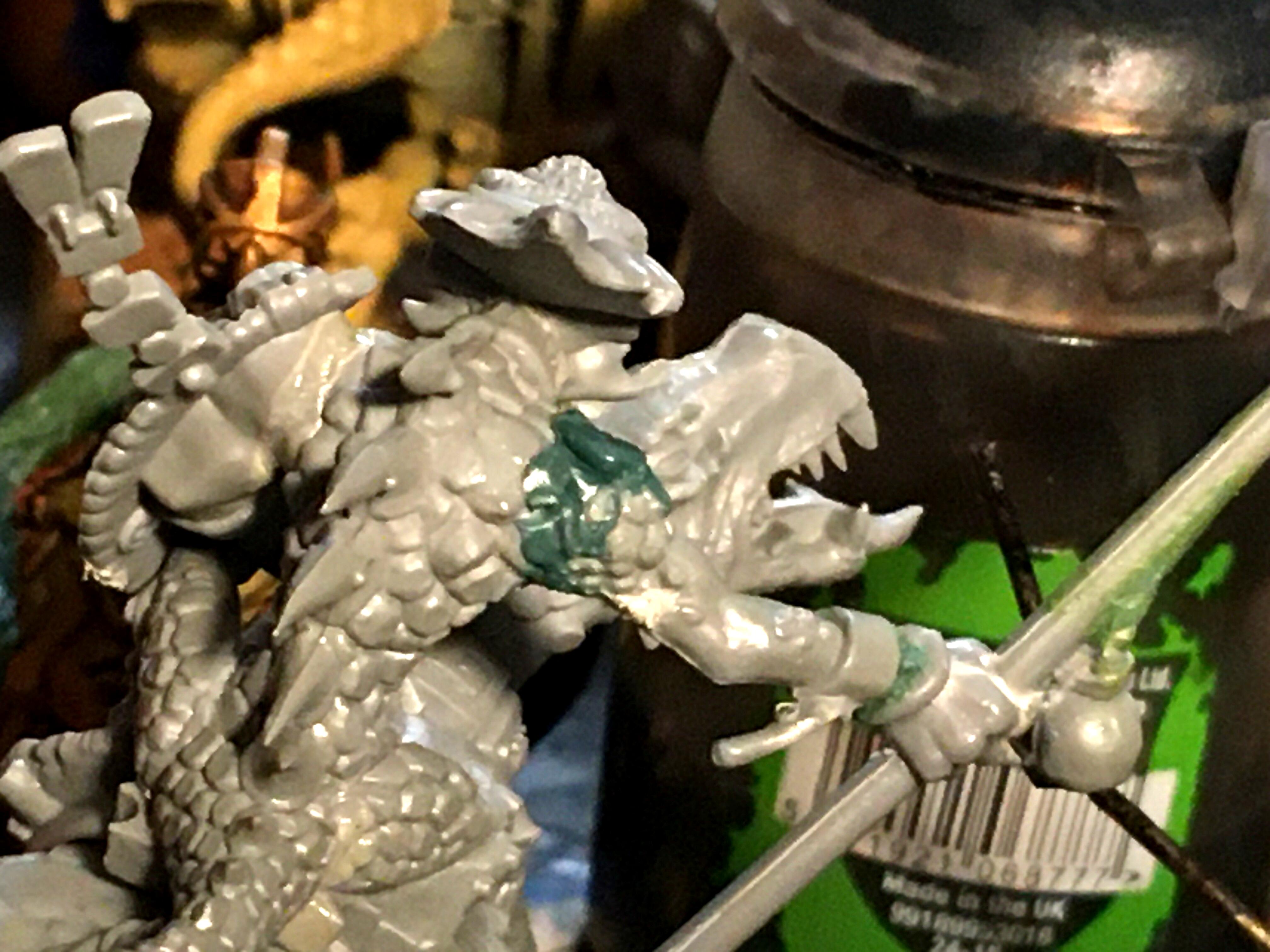 Age Of Sigmar, Conversion, Greenstuff, Lizardmen, Molding, Reptile, Saurus, Sculpting, Seraphon, Shield, Skinks, Slann