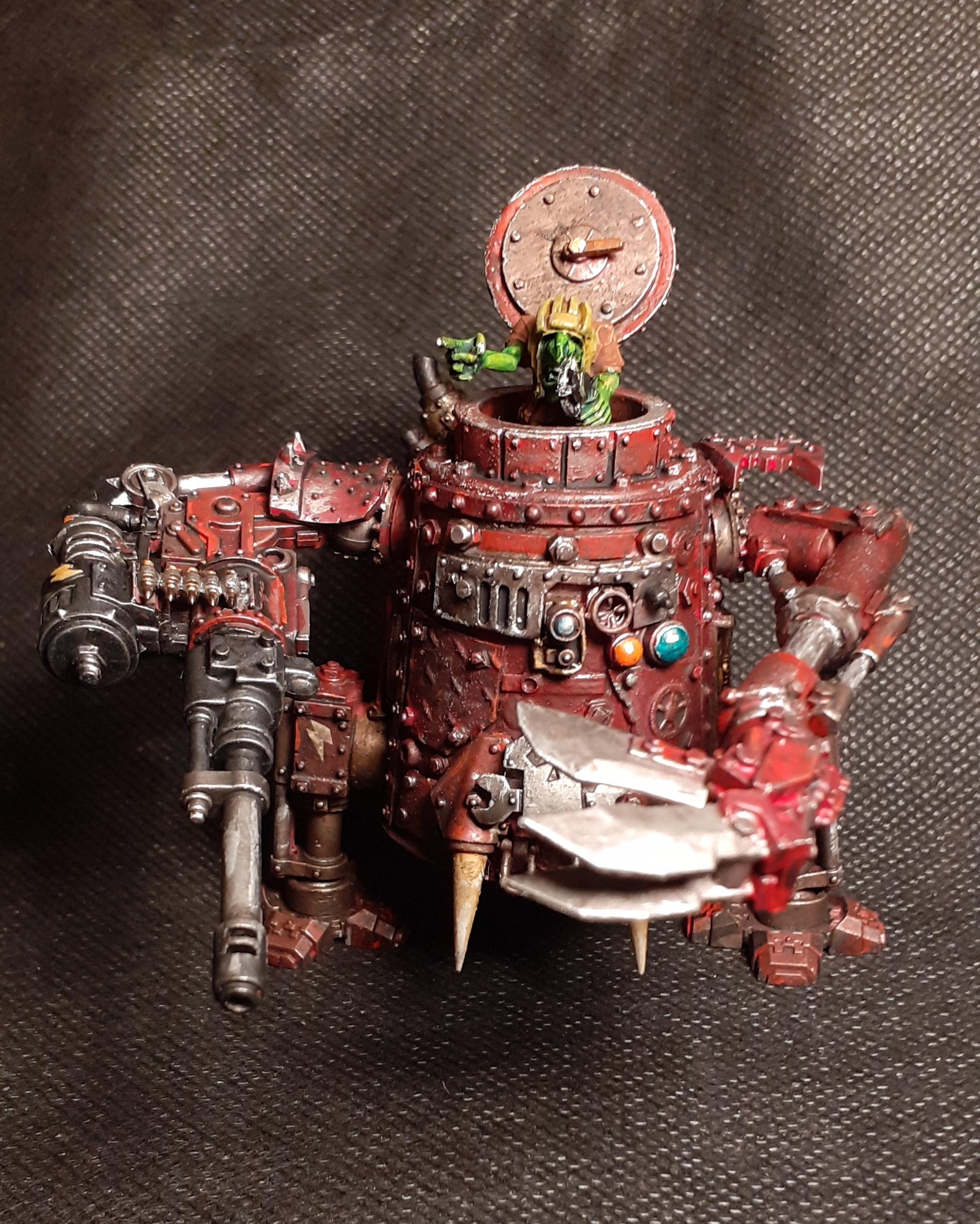 Conversion, Grots, Killa Kan, Kitbashed, Ork Conversions, Ork Coustom Made Vehicles, Orks, Orks Grots, Scratch Build, Warhammer 40,000