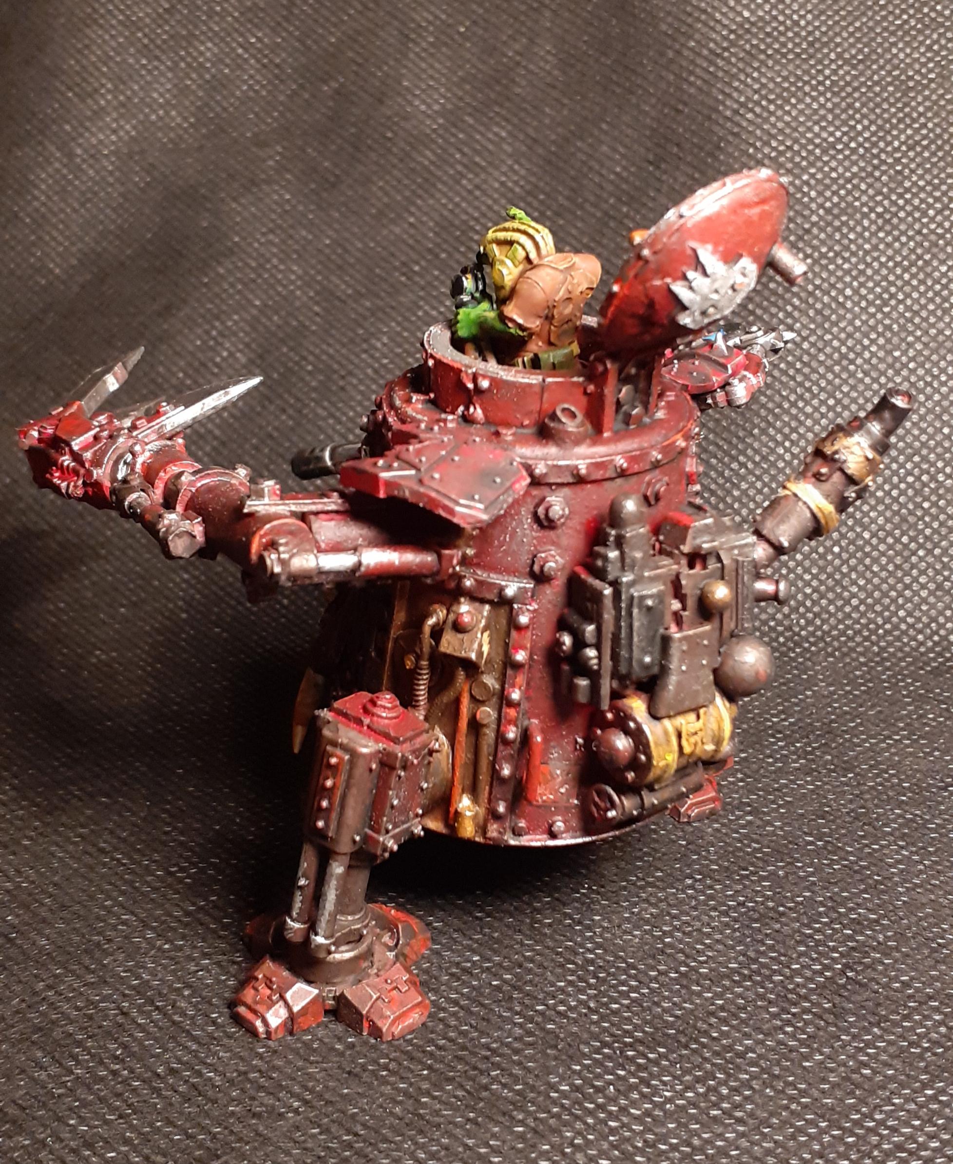 Conversion, Grots, Killa Kan, Kitbashed, Ork Conversions, Ork Coustom Made Vehicles, Orks, Orks Grots, Scratch Build, Warhammer 40,000
