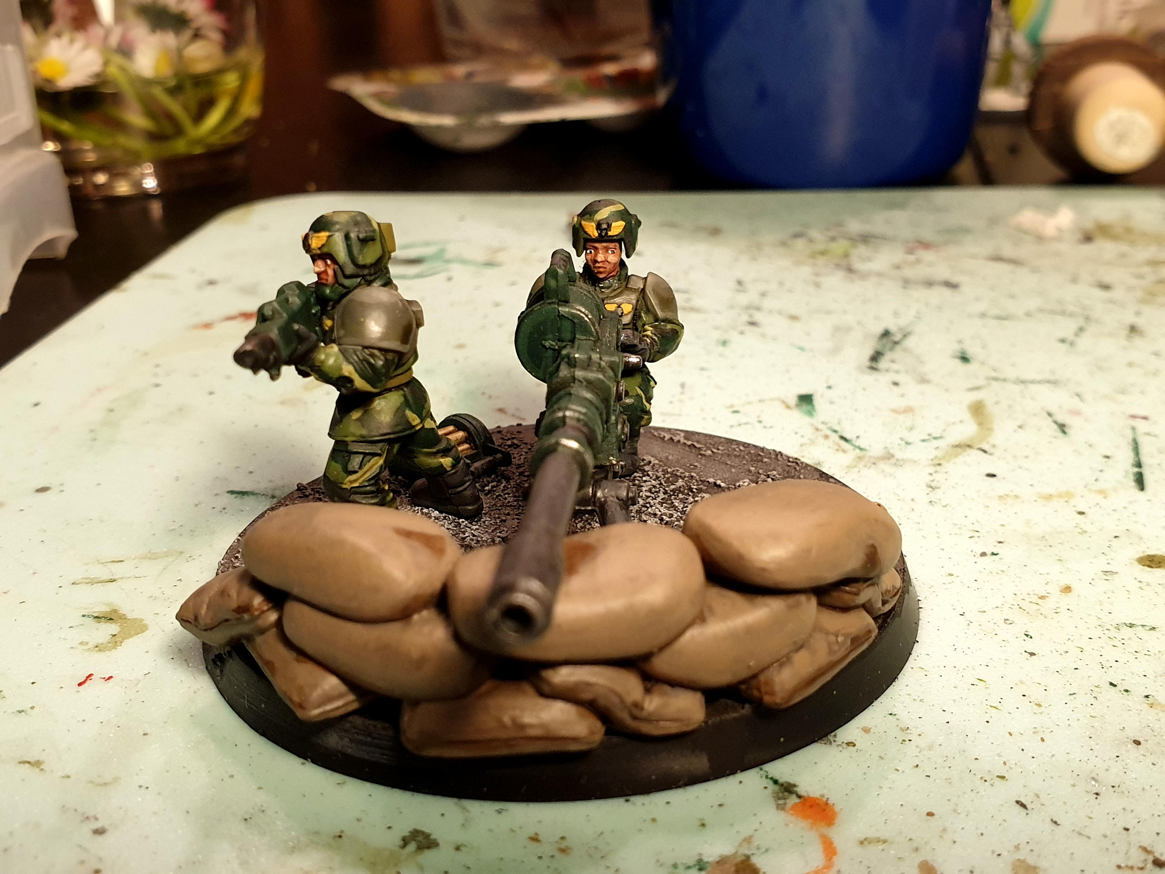 Female gunner