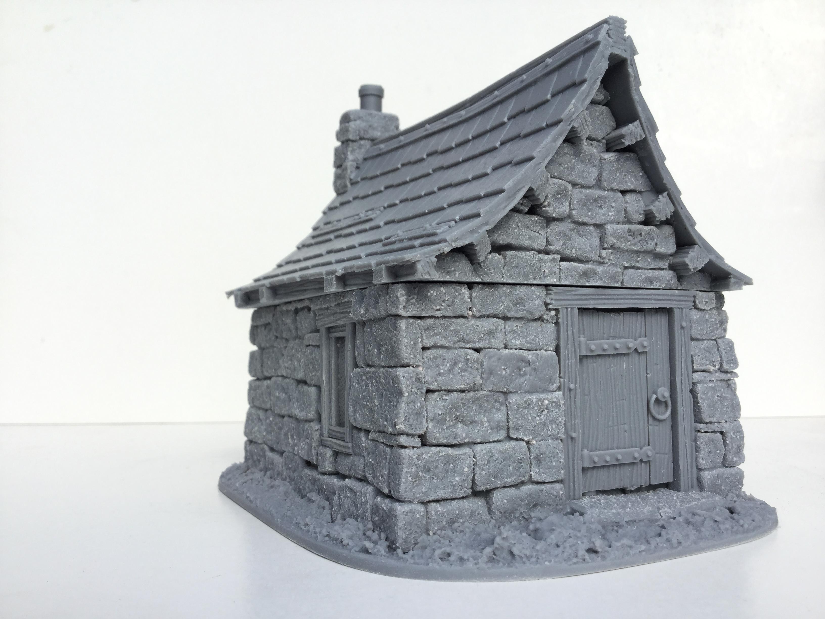 Small stone cottage